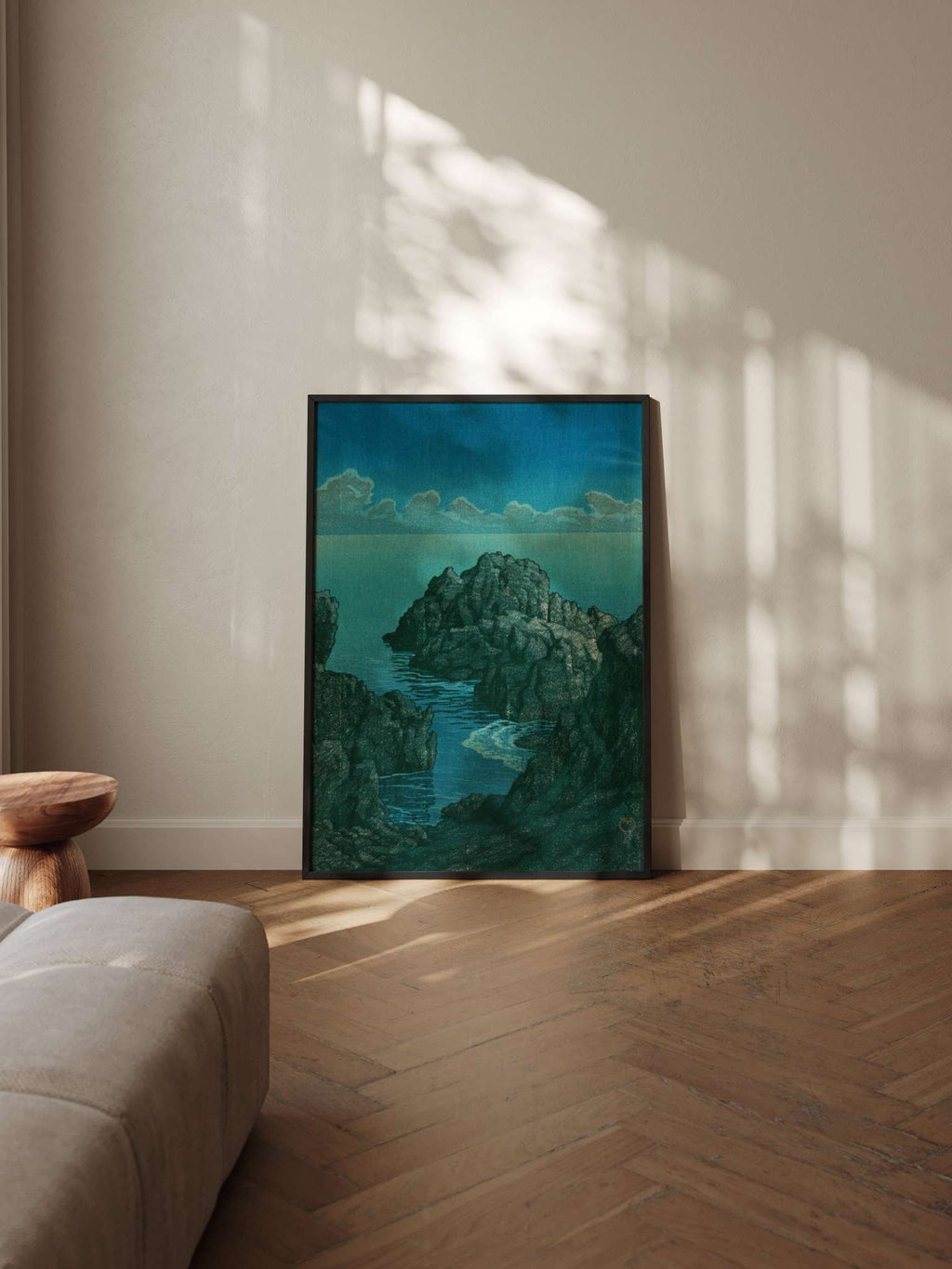 Küste von Hachijō - Gerahmte Eleganz