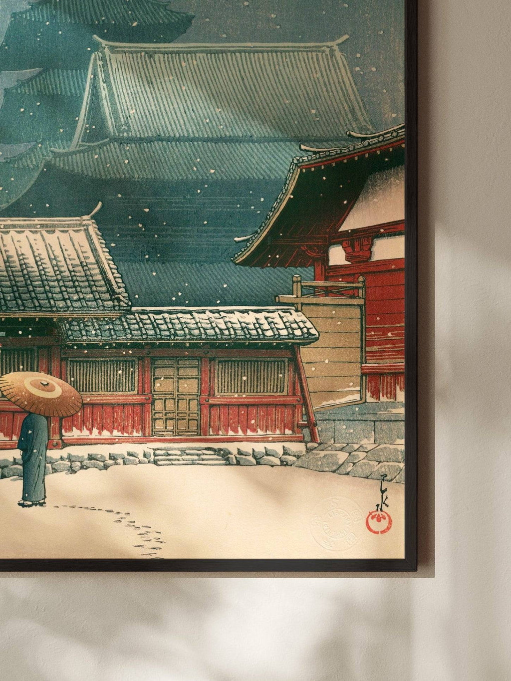 Tennō-ji-Tempel in Ōsaka - Gerahmte Eleganz