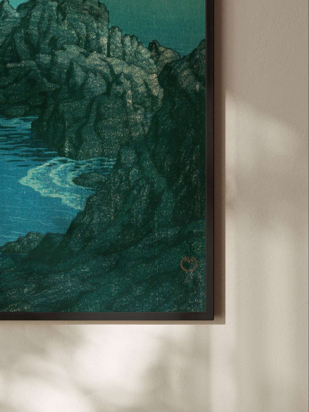 Küste von Hachijō - Gerahmte Eleganz