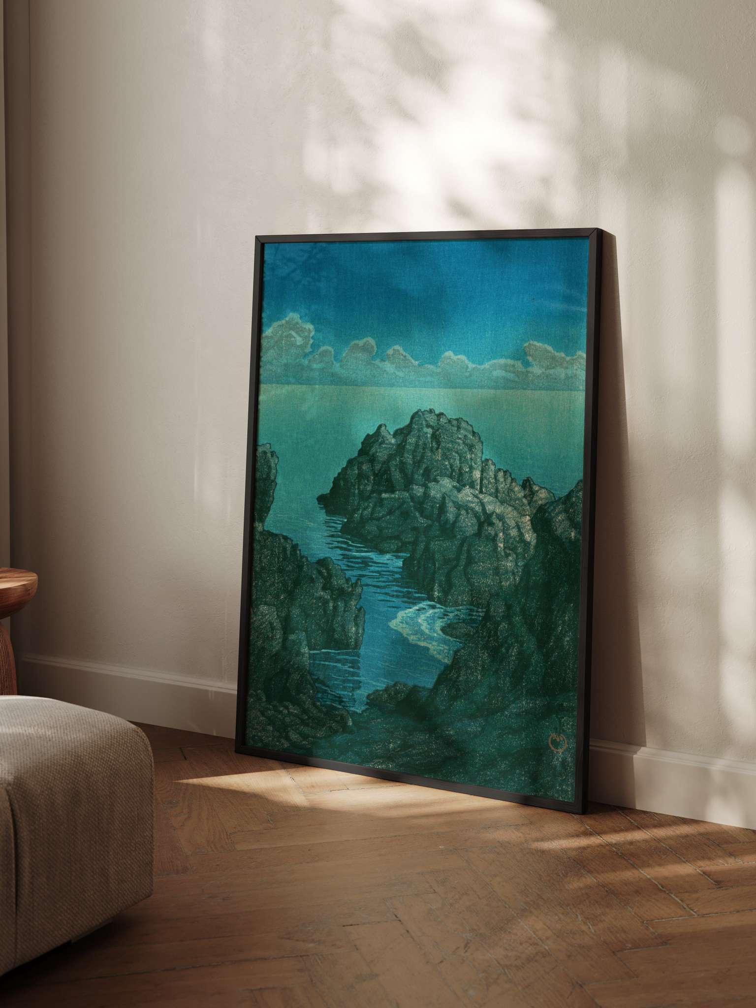 Küste von Hachijō - Gerahmte Eleganz