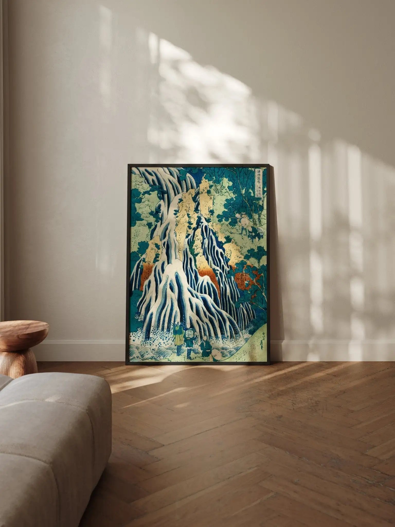 Am Kirifuri - Wasserfall - Gerahmte Eleganz - HINORI