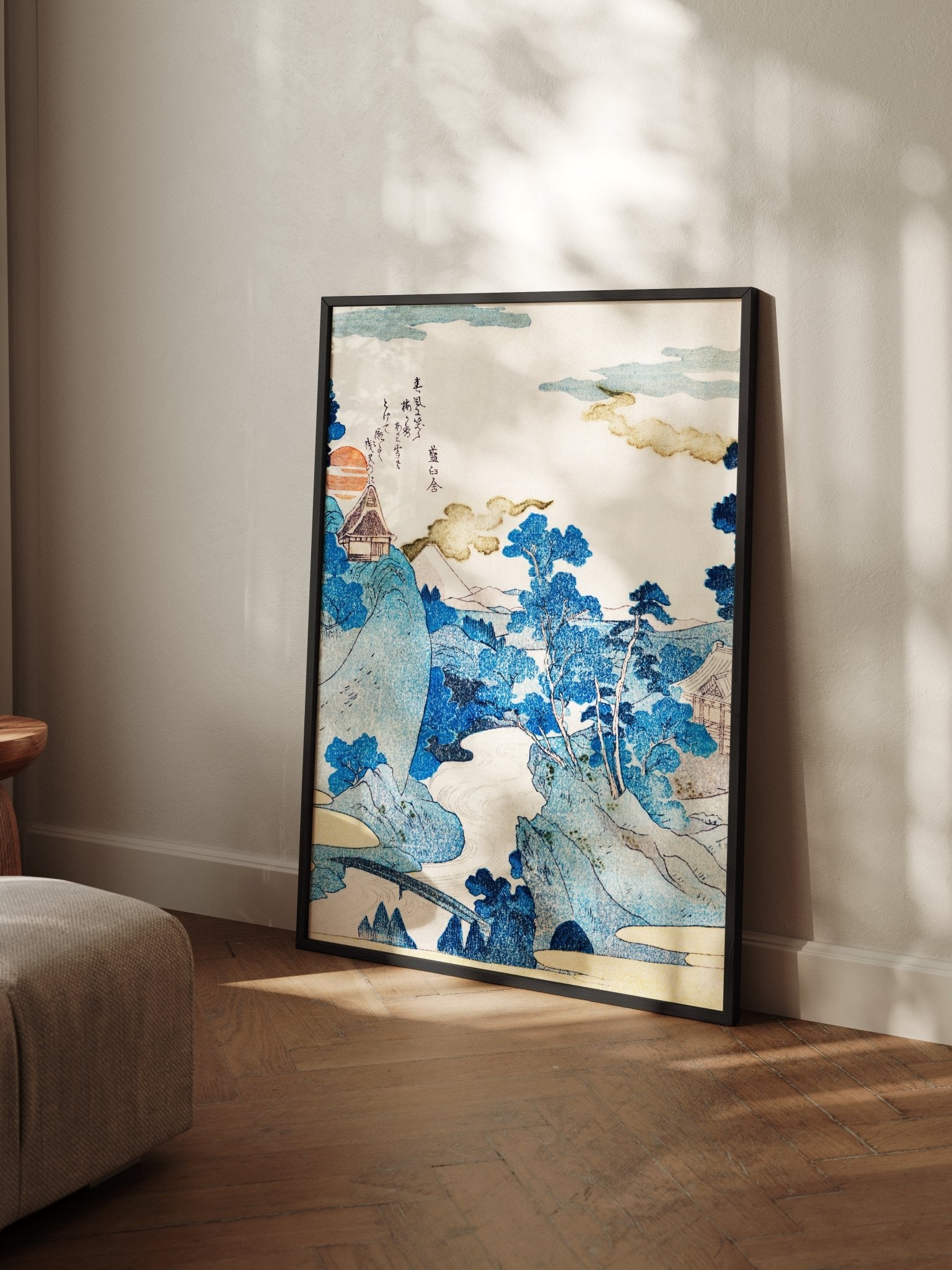 Asazawa - Strom im Frühling - Gerahmte Eleganz - HINORI