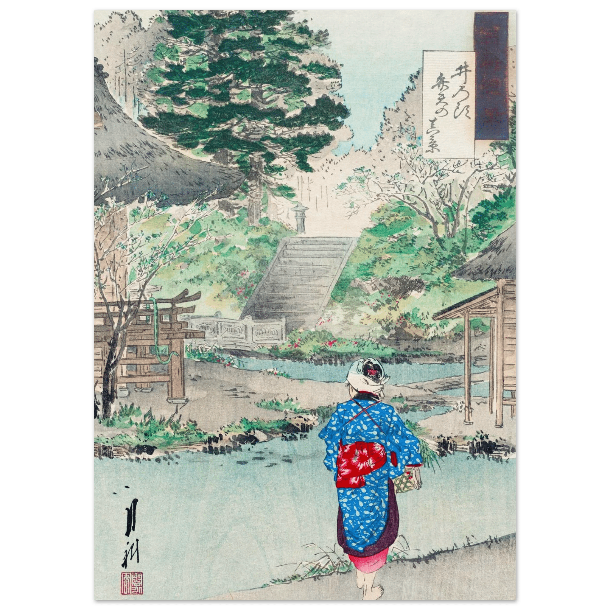 Benten - Schrein in Inokashira - Fine Art Prints - HINORI