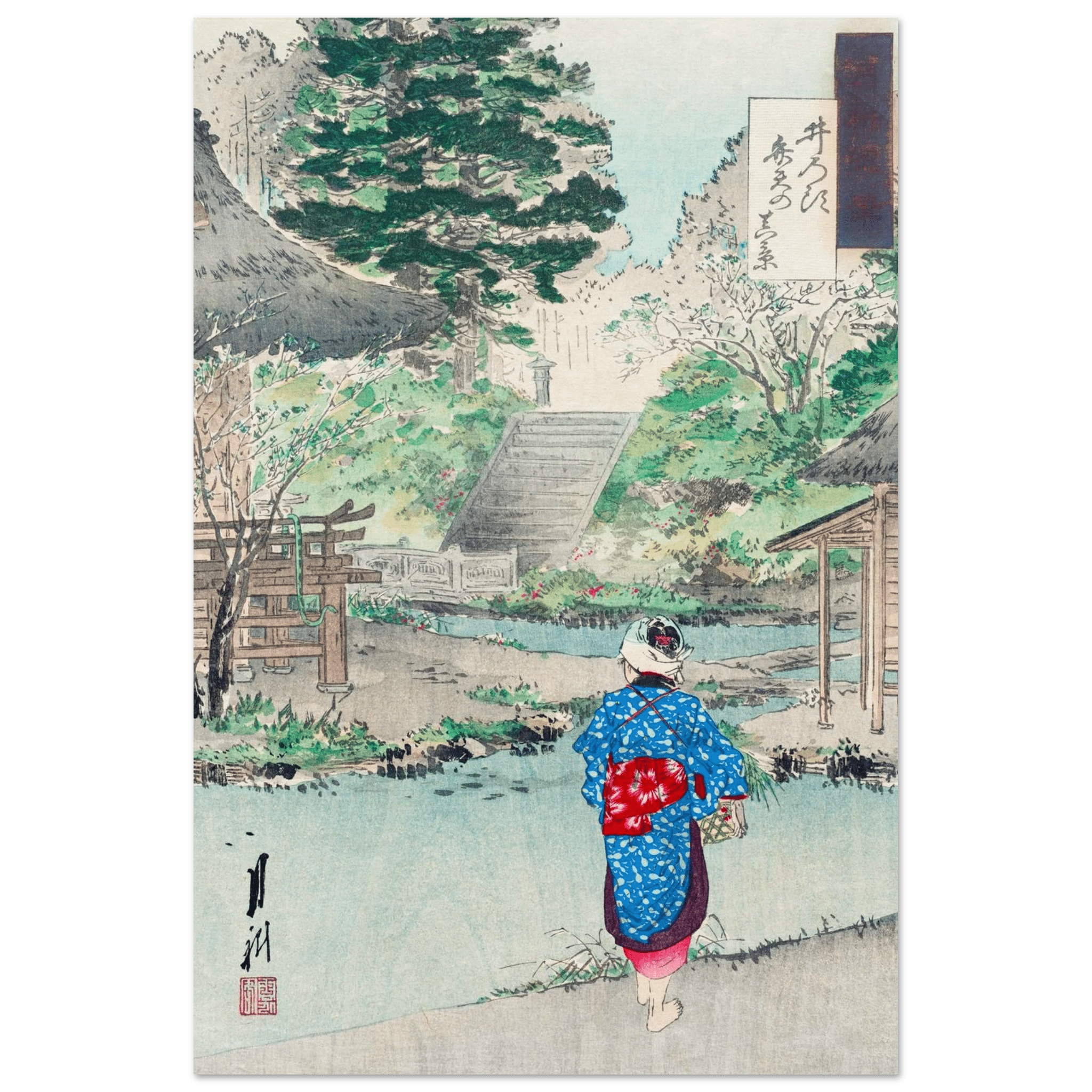 Benten - Schrein in Inokashira - Fine Art Prints - HINORI