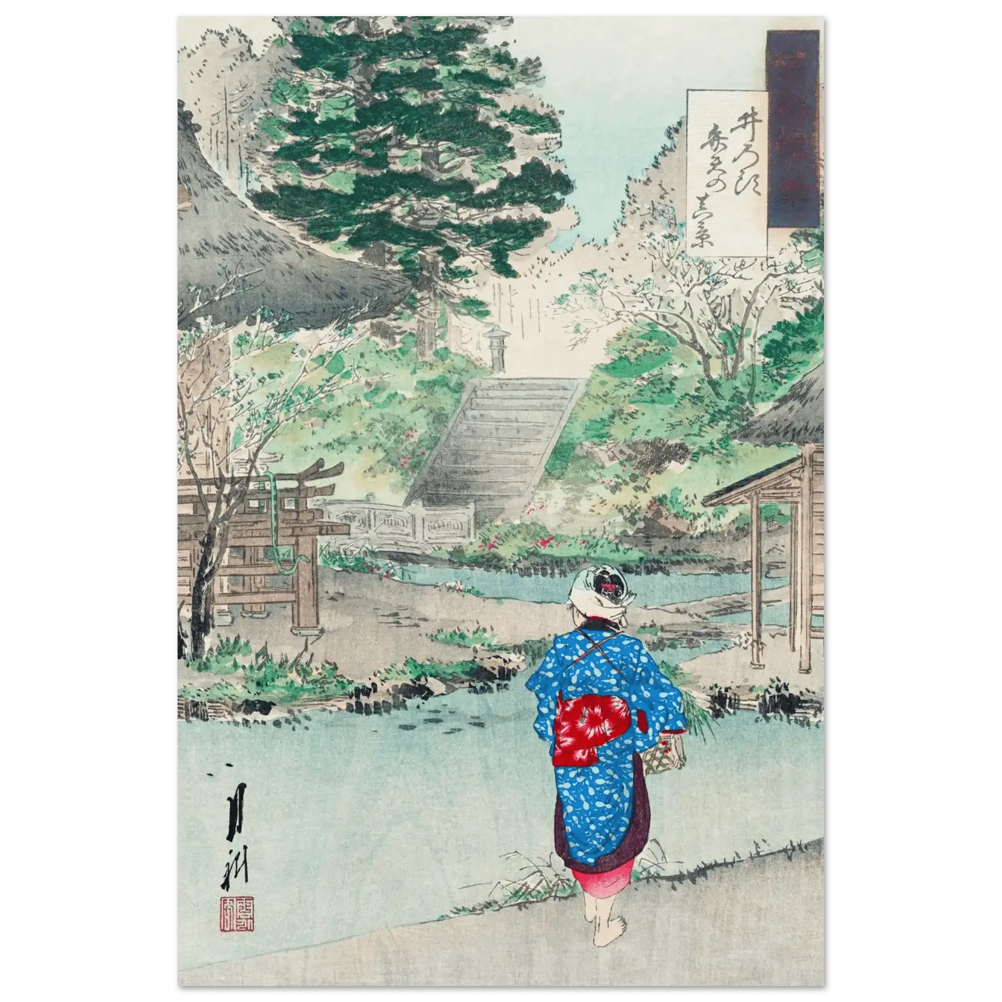 Benten - Schrein in Inokashira - Fine Art Prints - HINORI