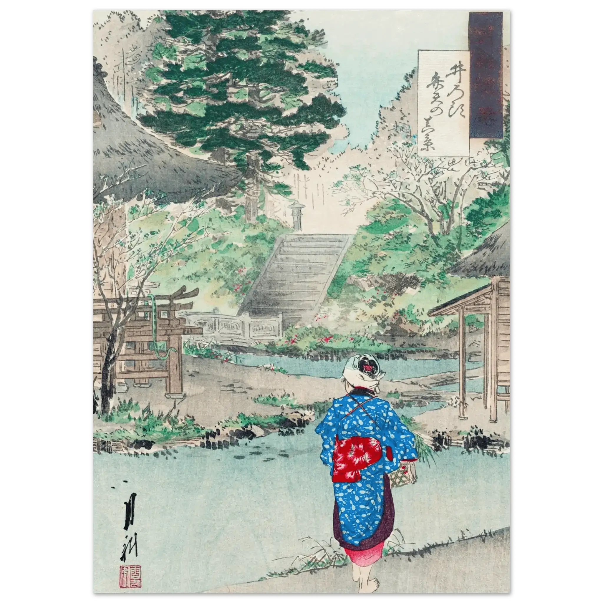 Benten - Schrein in Inokashira - Fine Art Prints - HINORI