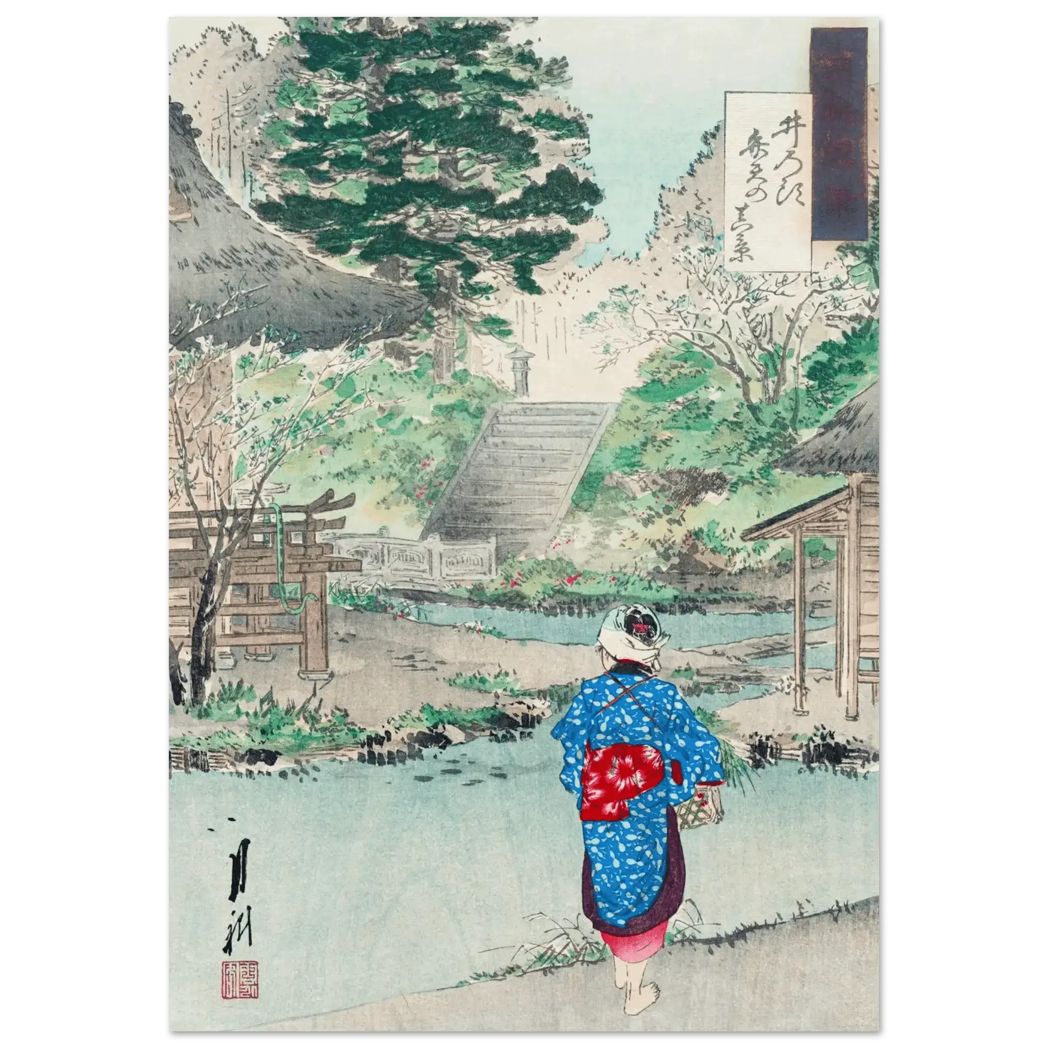 Benten - Schrein in Inokashira - Fine Art Prints - HINORI