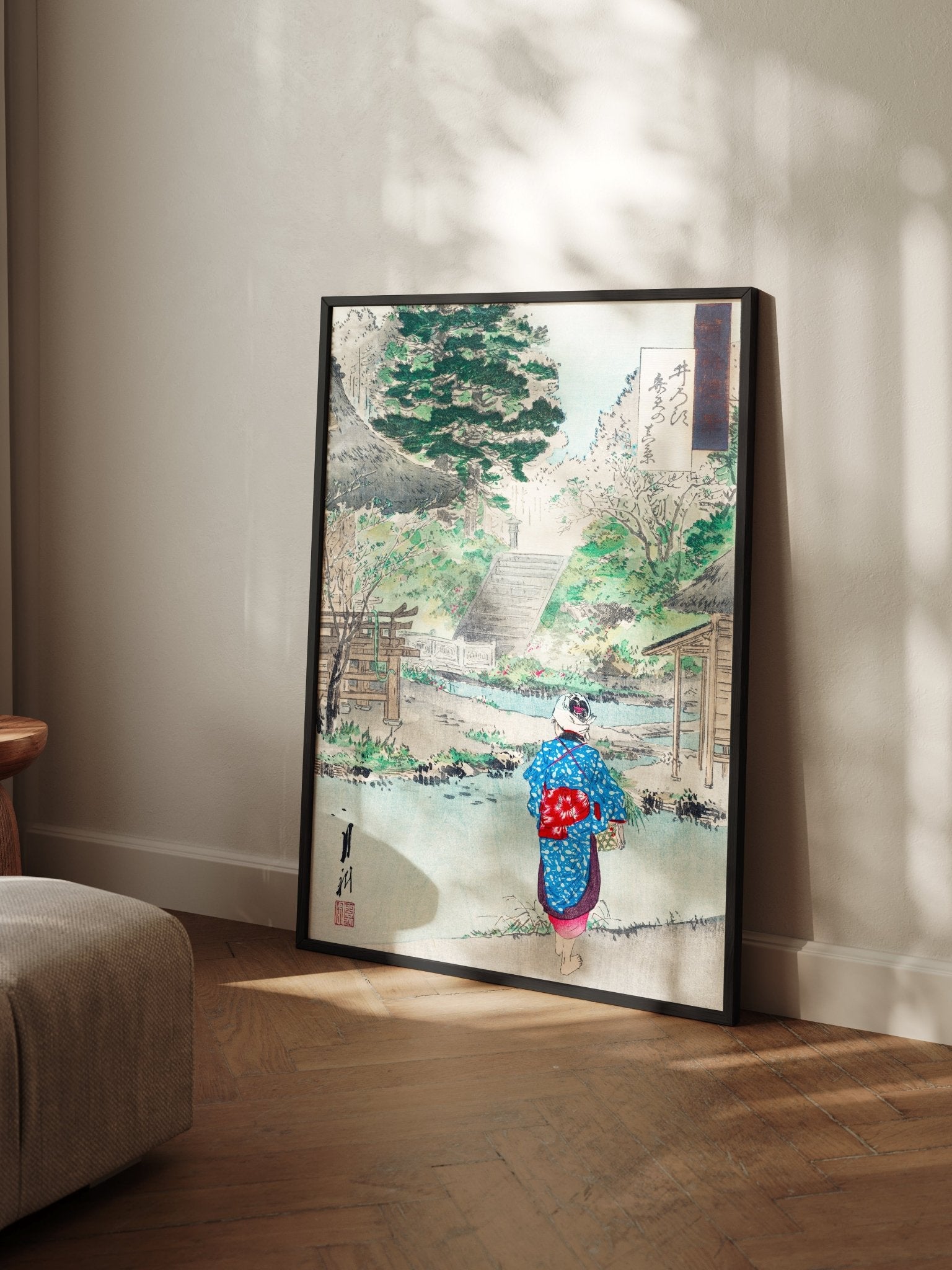 Benten - Schrein in Inokashira - Gerahmte Eleganz - HINORI