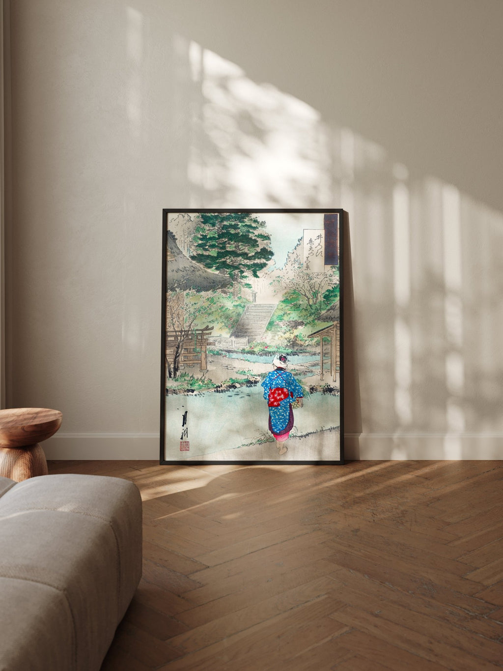 Benten - Schrein in Inokashira - Gerahmte Eleganz - HINORI