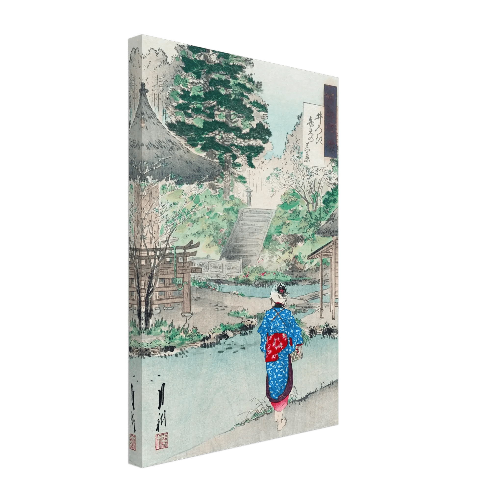 Benten - Schrein in Inokashira - Leinwand Edition - HINORI