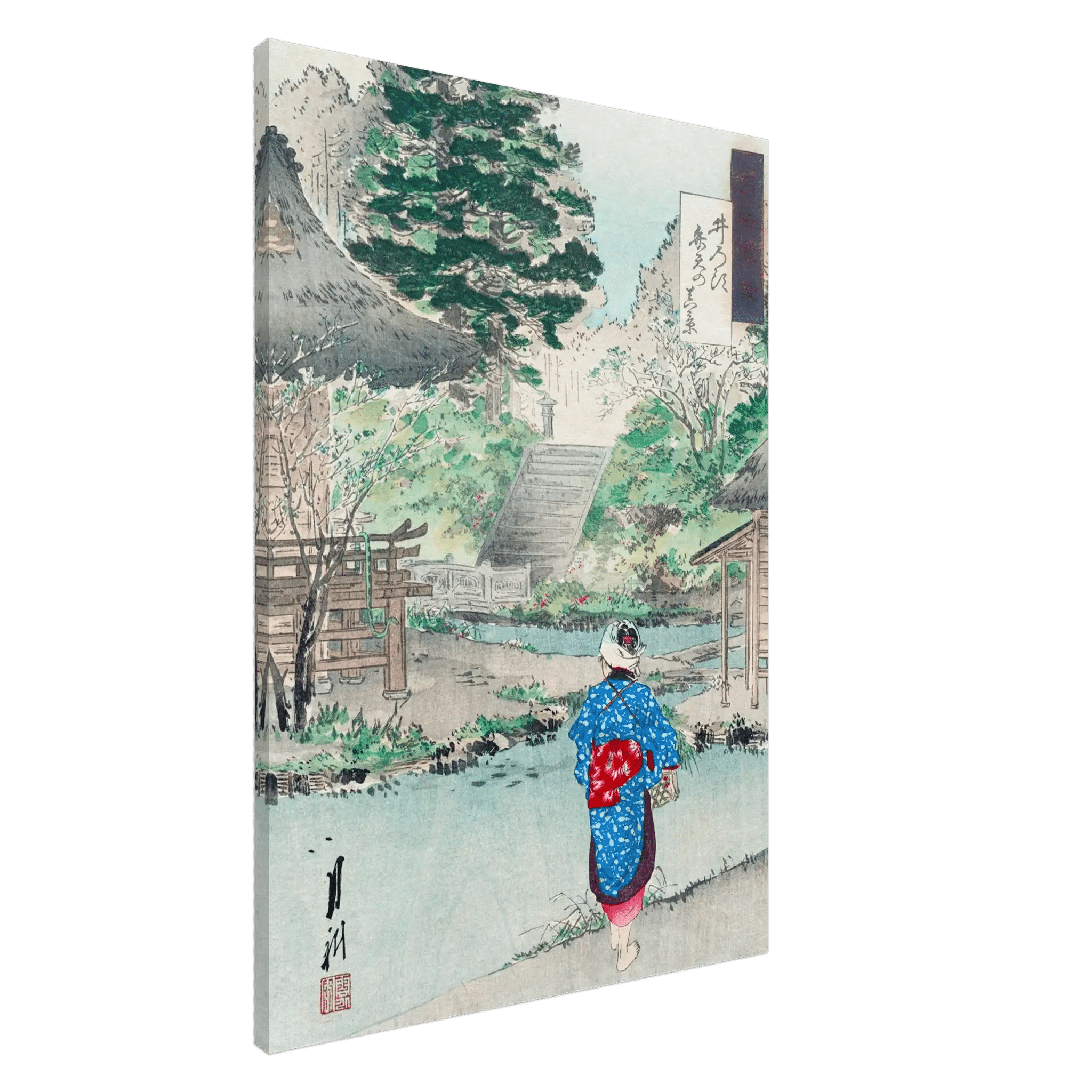 Benten - Schrein in Inokashira - Leinwand Edition - HINORI