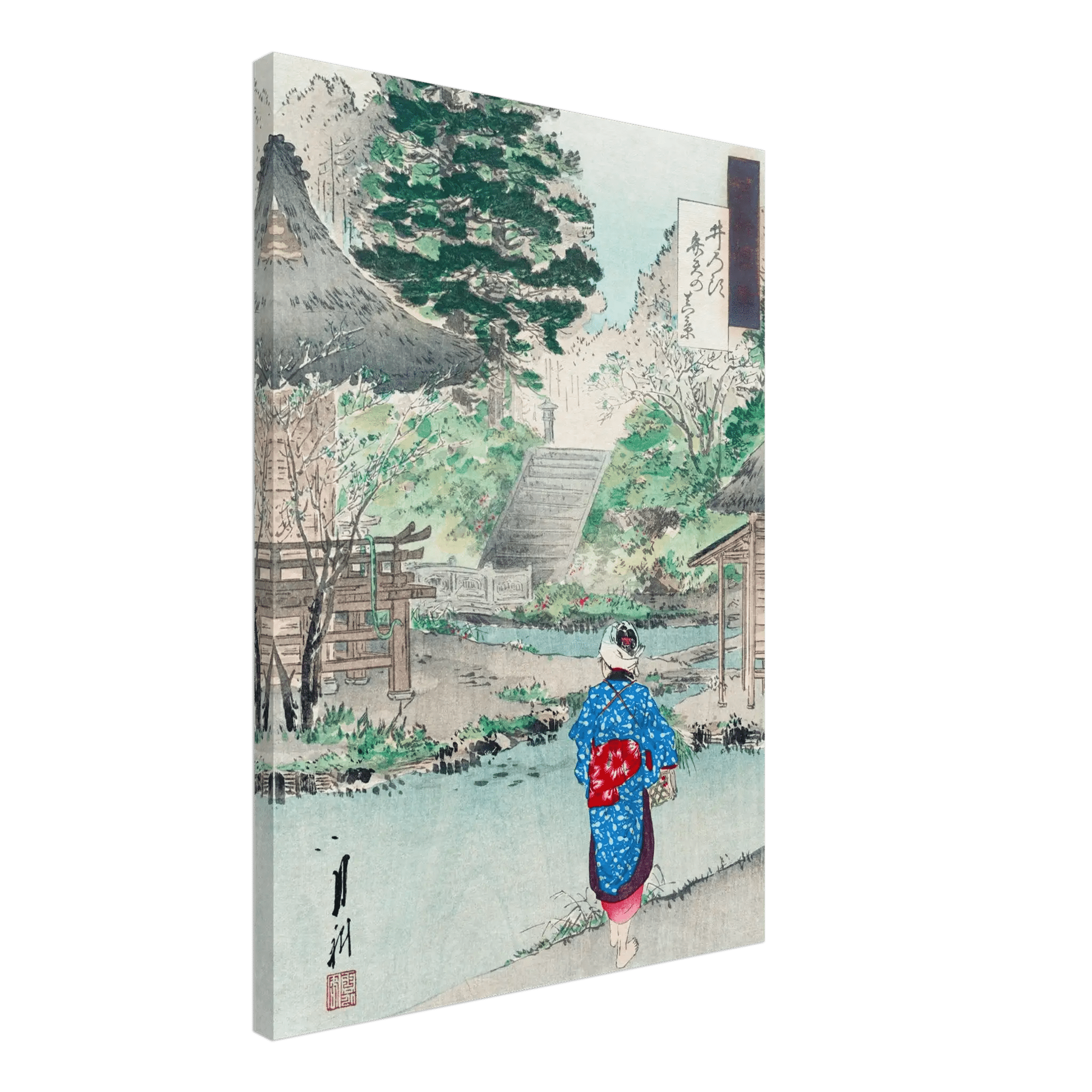 Benten - Schrein in Inokashira - Leinwand Edition - HINORI