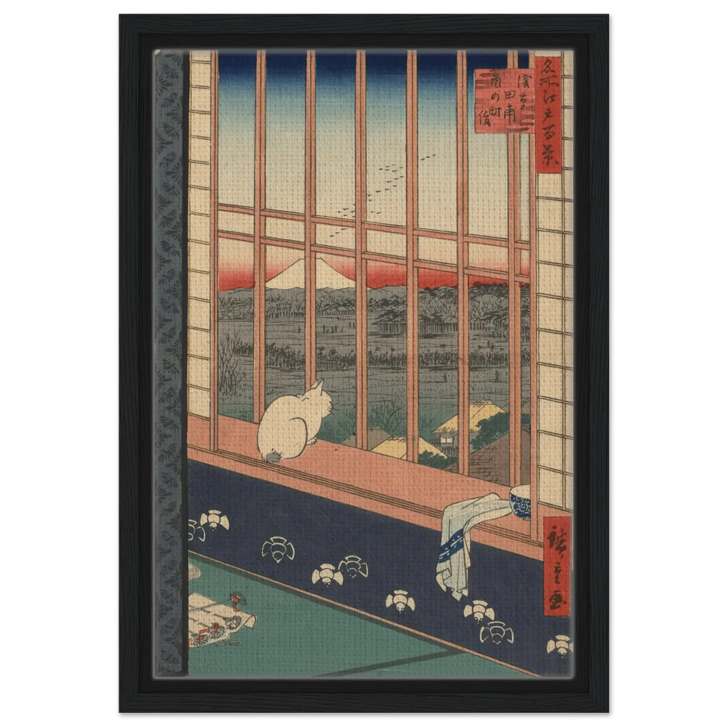 Blick auf den Fuji bei Asakusa - Signature Collection - HINORI