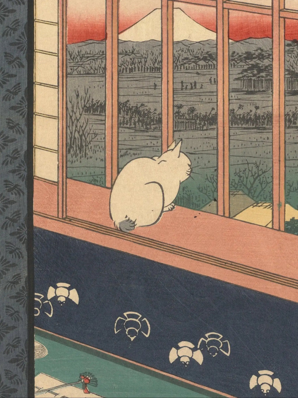 Blick auf den Fuji bei Asakusa - Signature Collection - HINORI