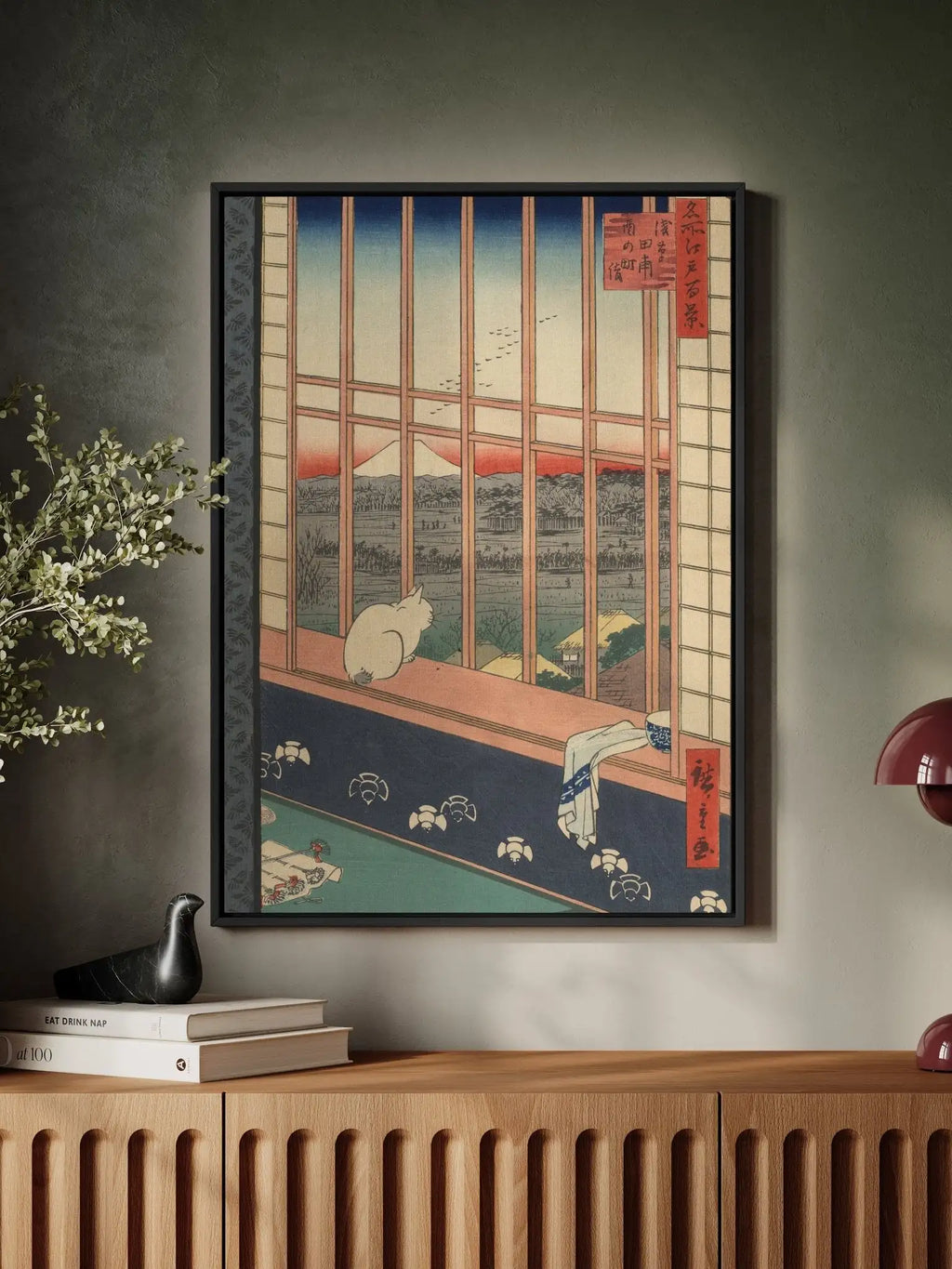 Blick auf den Fuji bei Asakusa - Signature Collection - HINORI