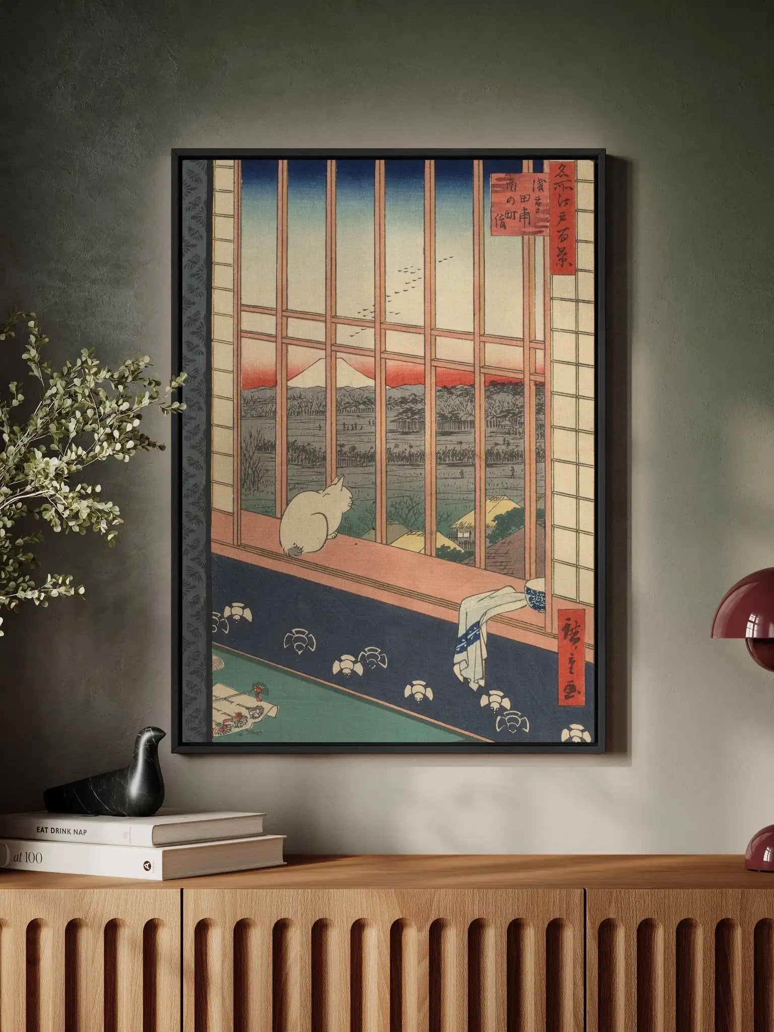 Blick auf den Fuji bei Asakusa - Signature Collection - HINORI