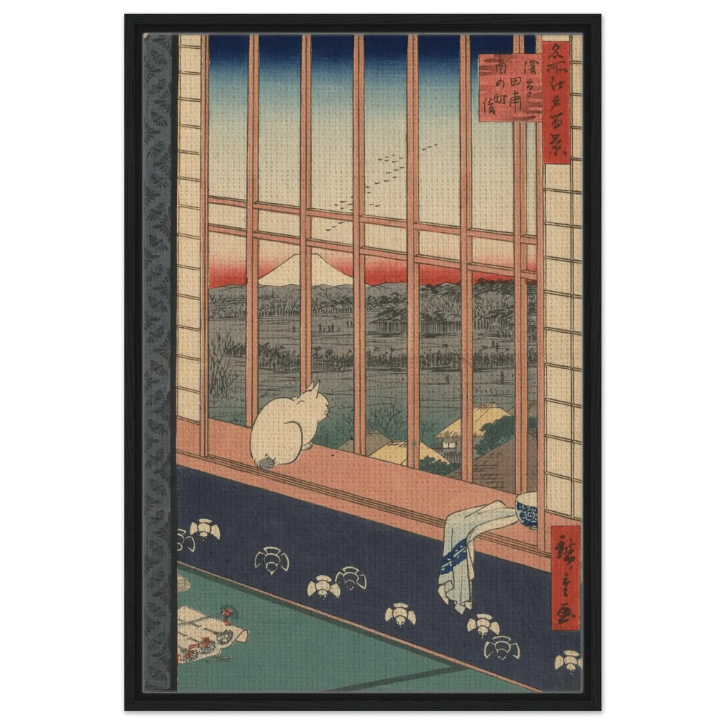 Blick auf den Fuji bei Asakusa - Signature Collection - HINORI