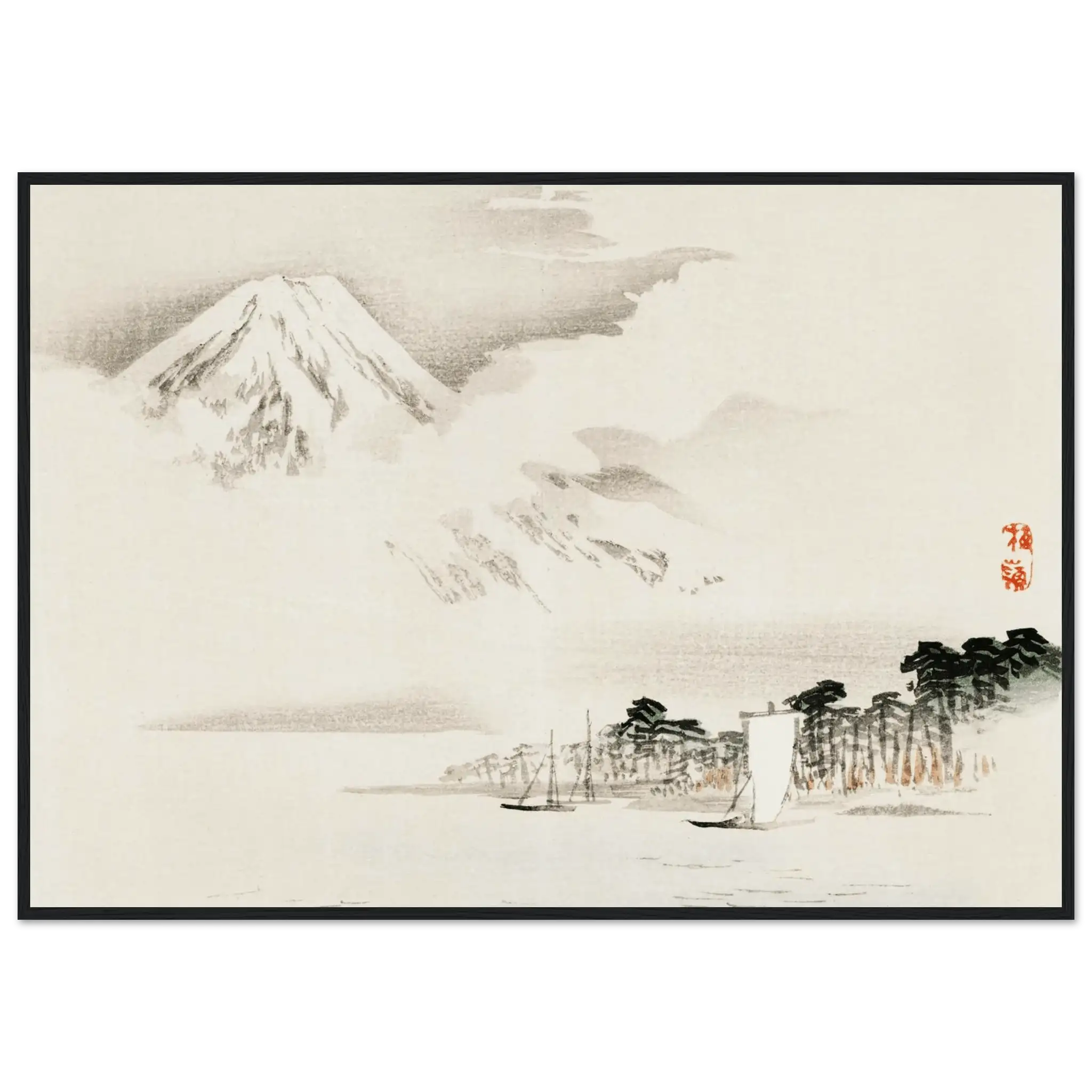 Blick auf den Fuji - Gerahmte Eleganz - HINORI