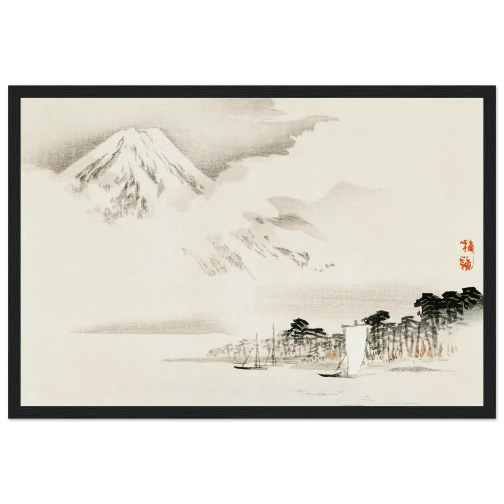 Blick auf den Fuji - Gerahmte Eleganz - HINORI