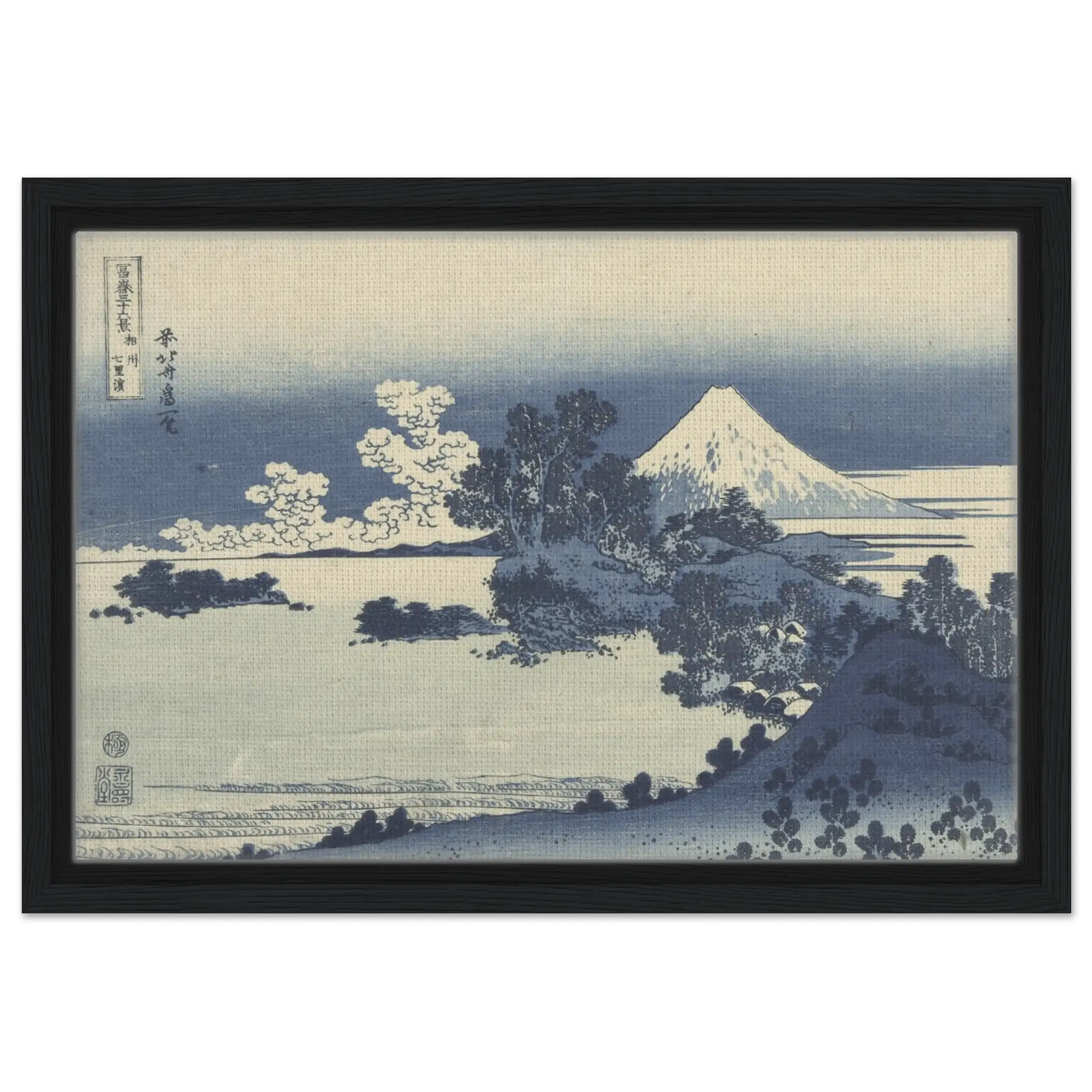 Blick auf den Fuji über den Suwa - See - Signature Collection - HINORI