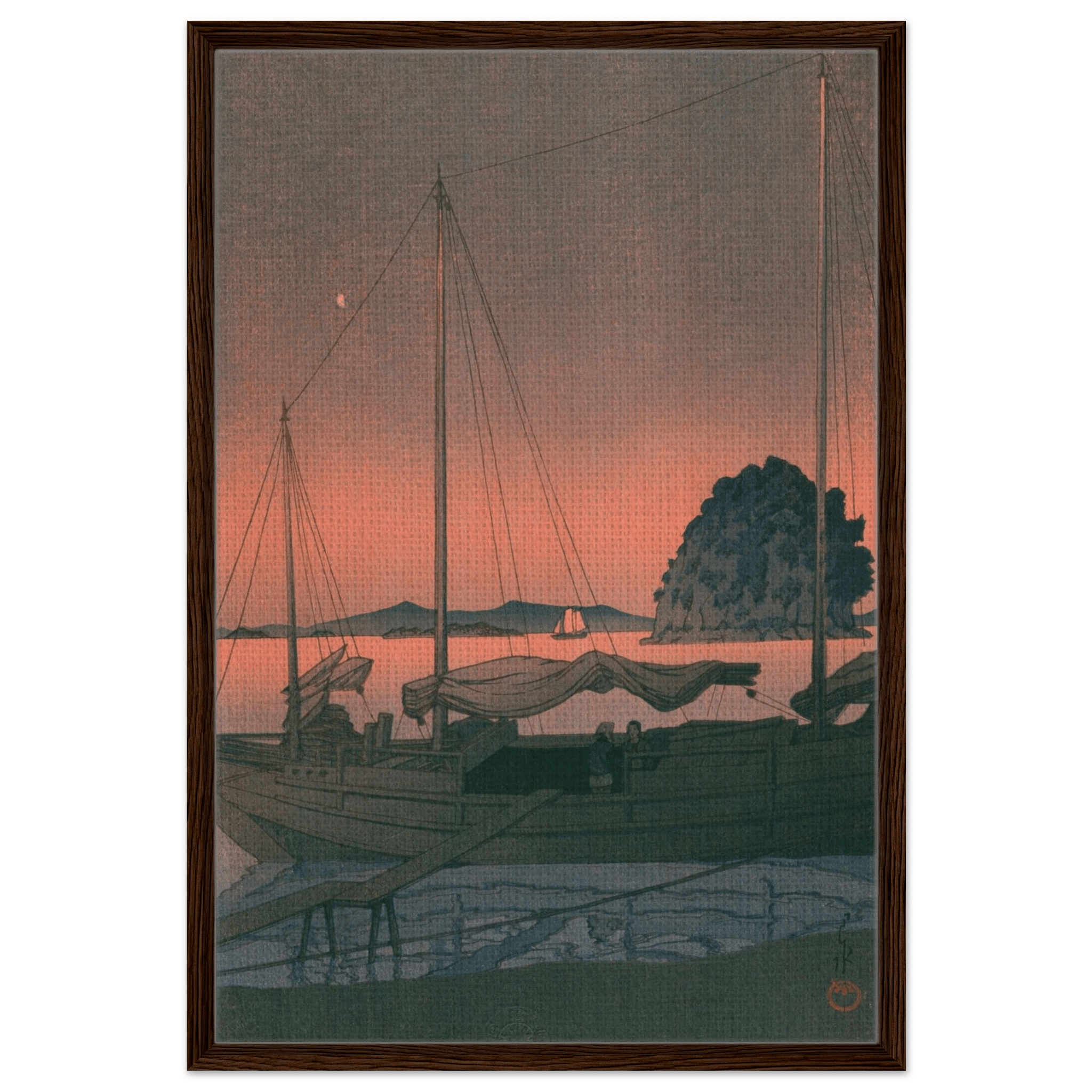 Boote im Abendrot - Signature Collection - HINORI