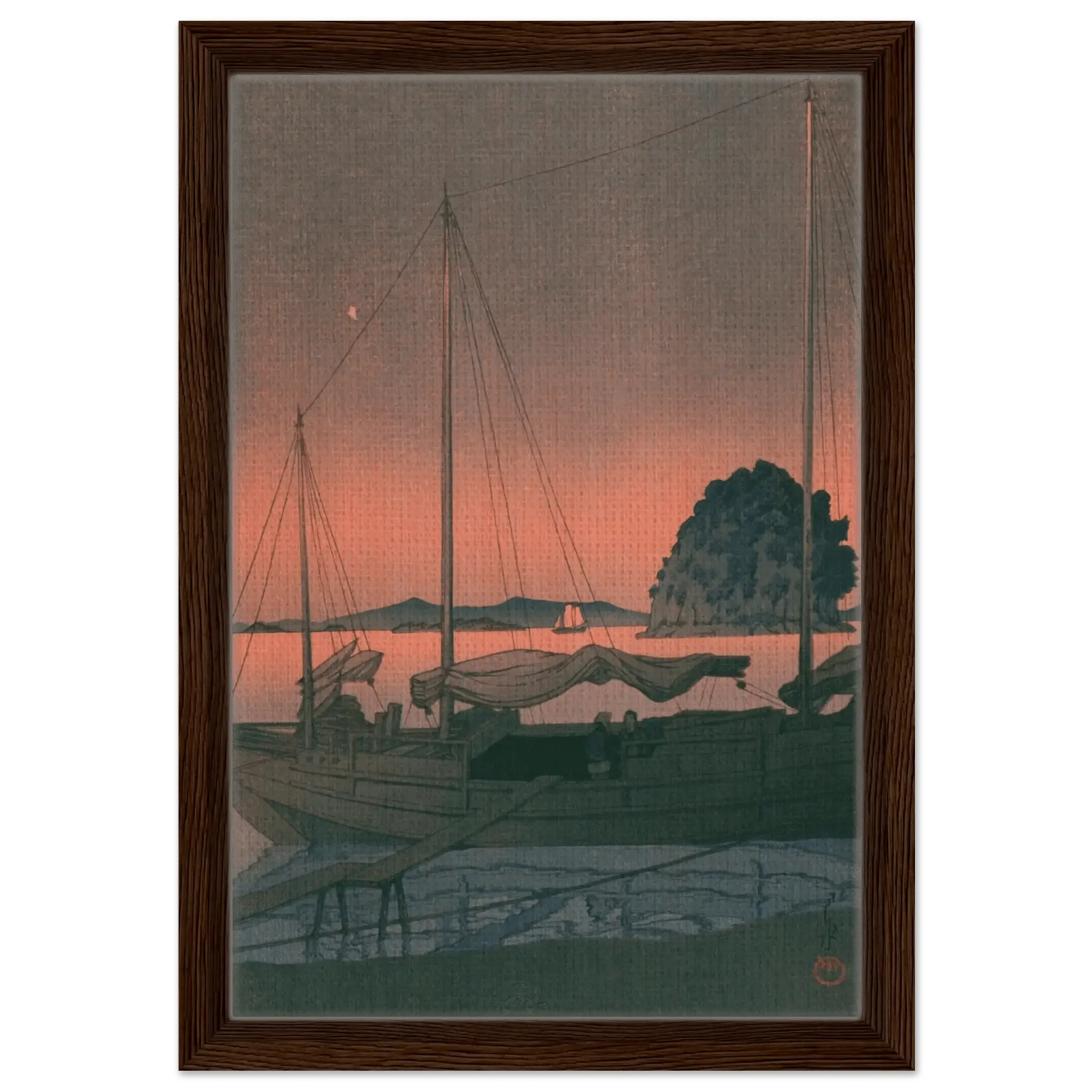 Boote im Abendrot - Signature Collection - HINORI