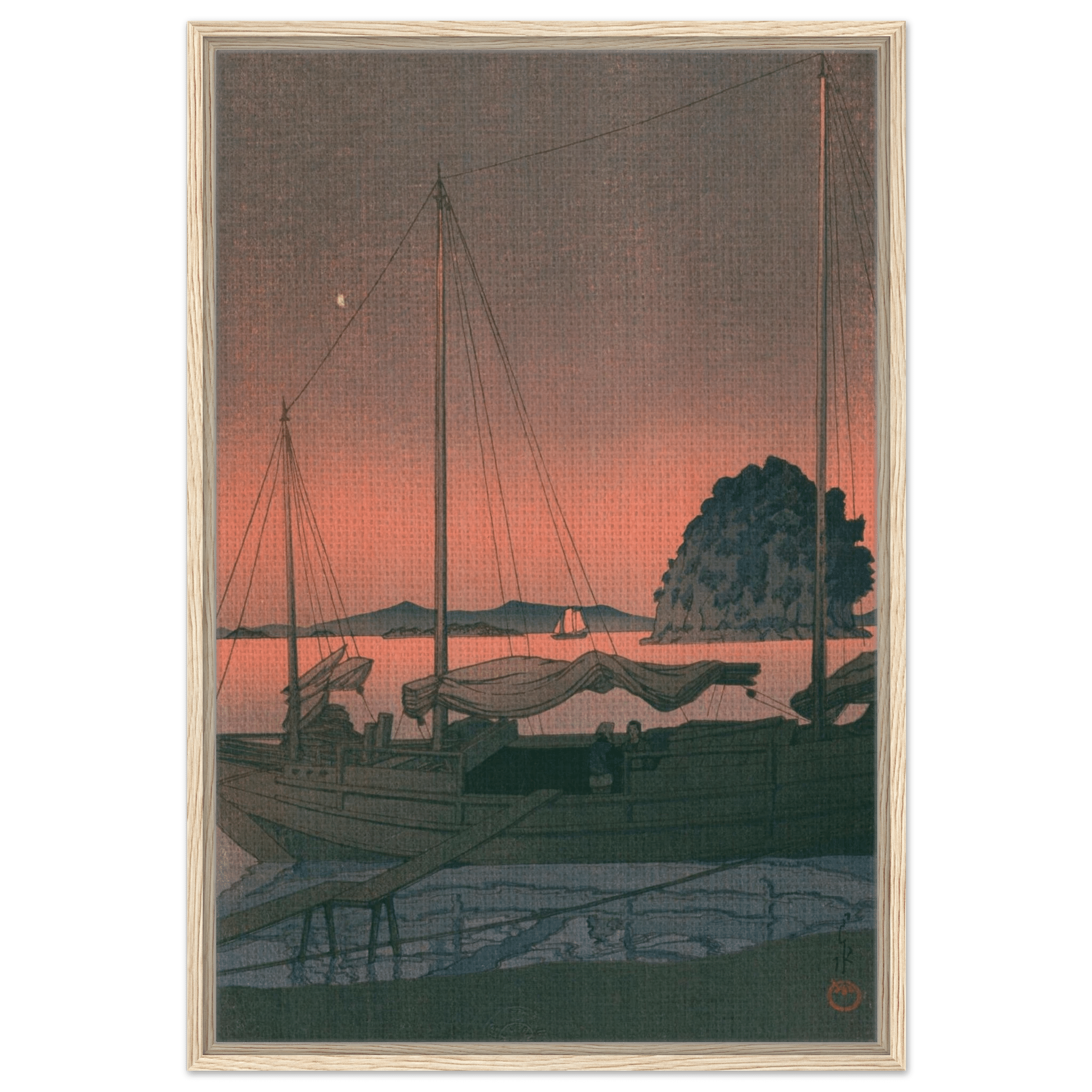 Boote im Abendrot - Signature Collection - HINORI