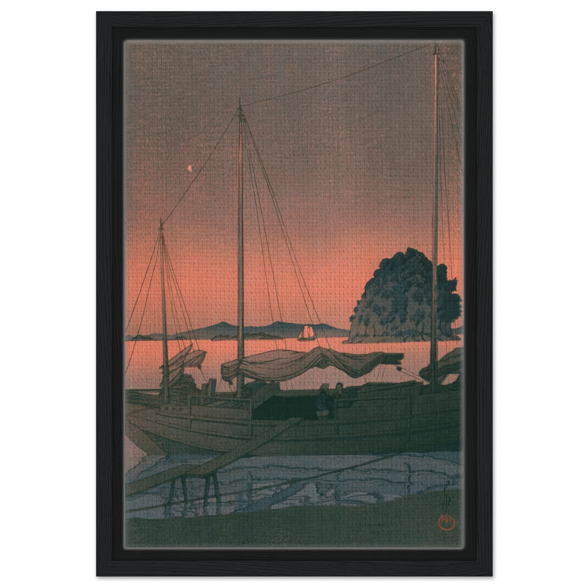 Boote im Abendrot - Signature Collection - HINORI