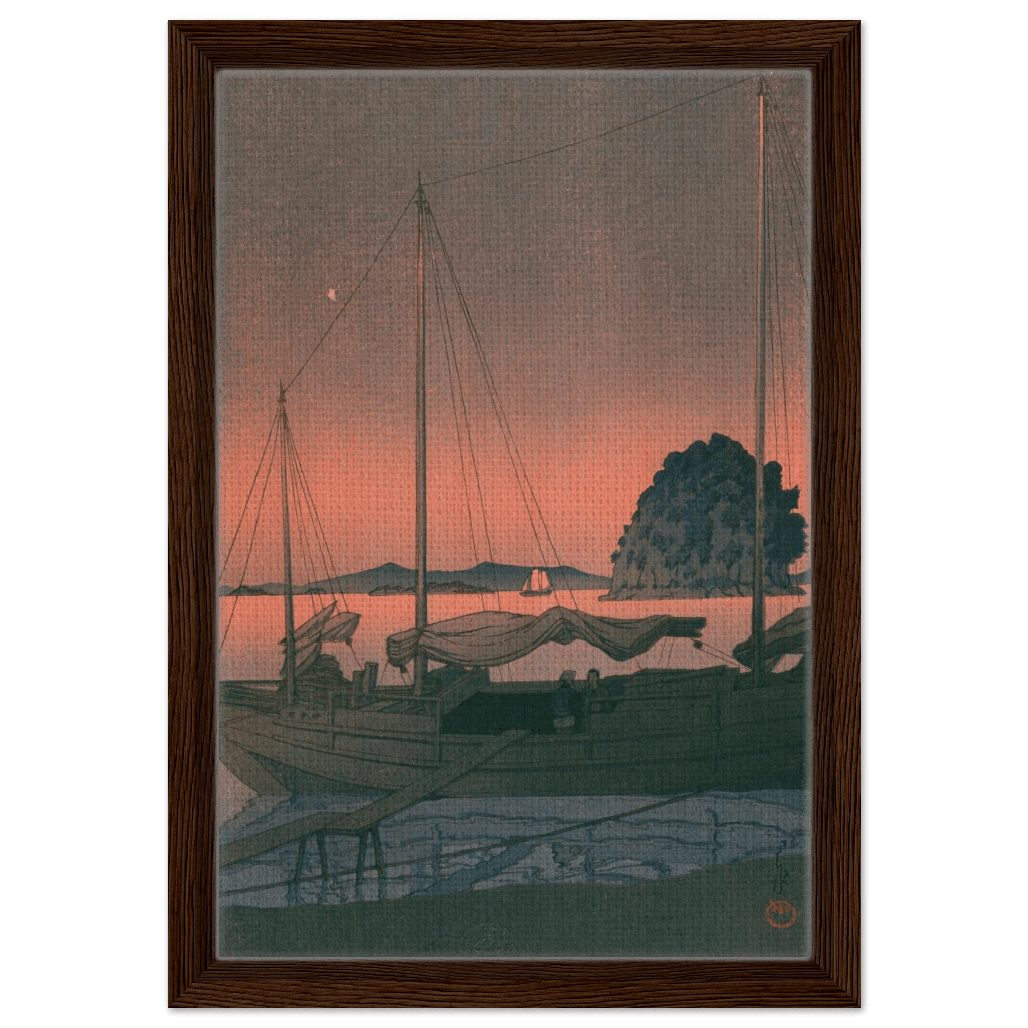 Boote im Abendrot - Signature Collection - HINORI