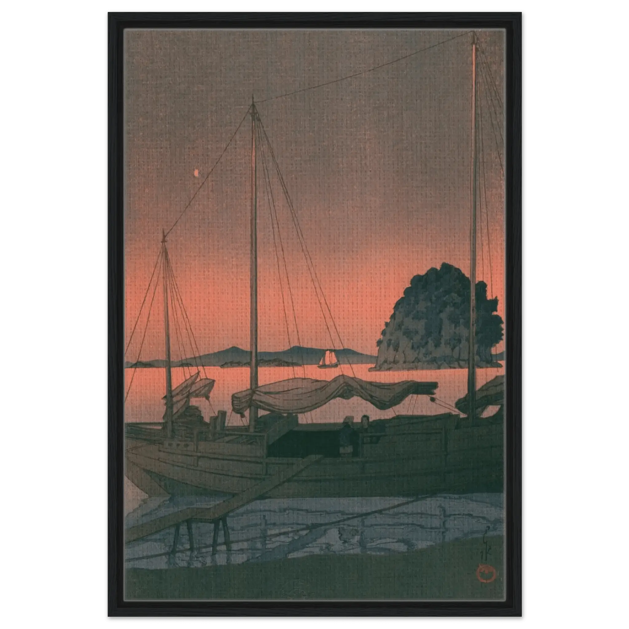 Boote im Abendrot - Signature Collection - HINORI