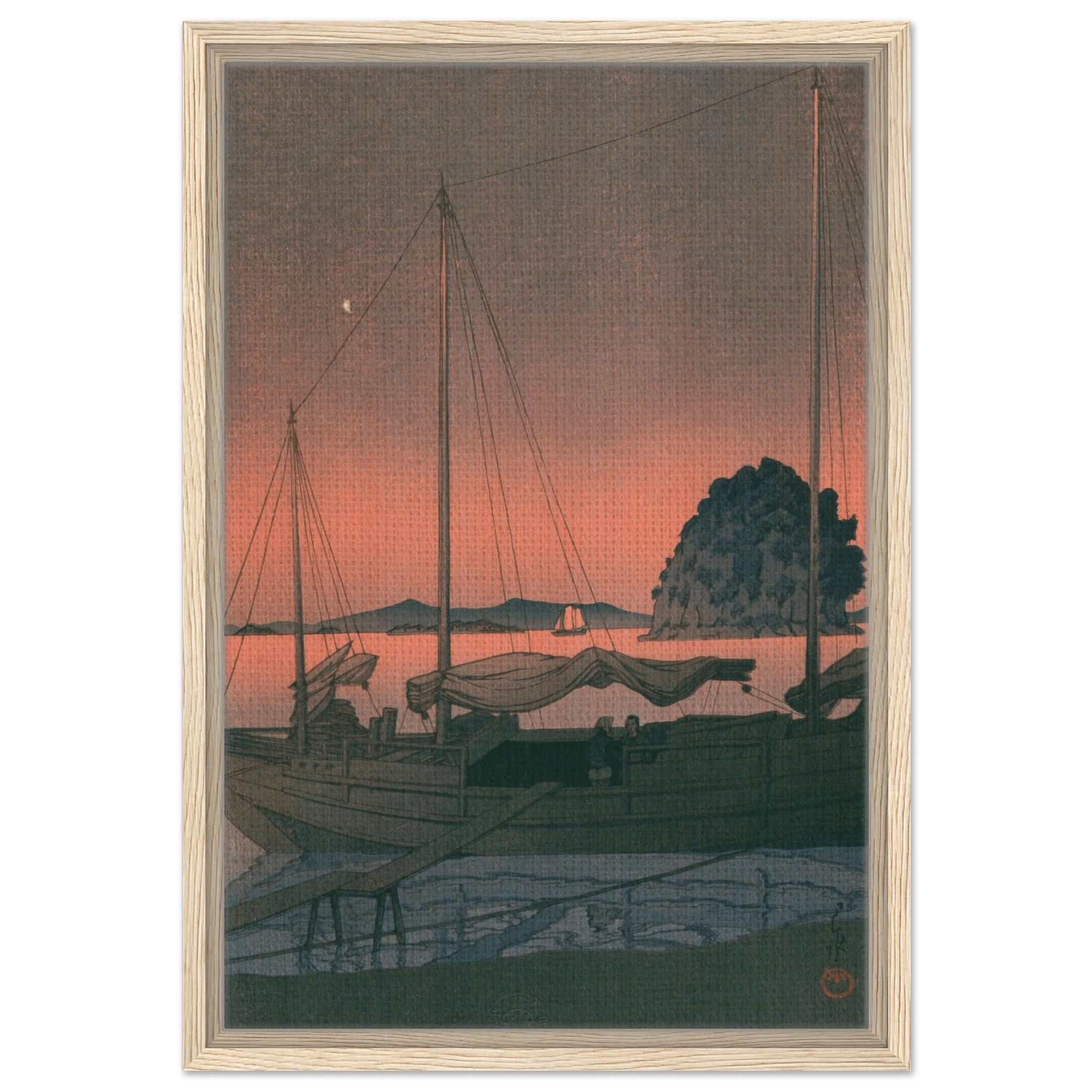 Boote im Abendrot - Signature Collection - HINORI