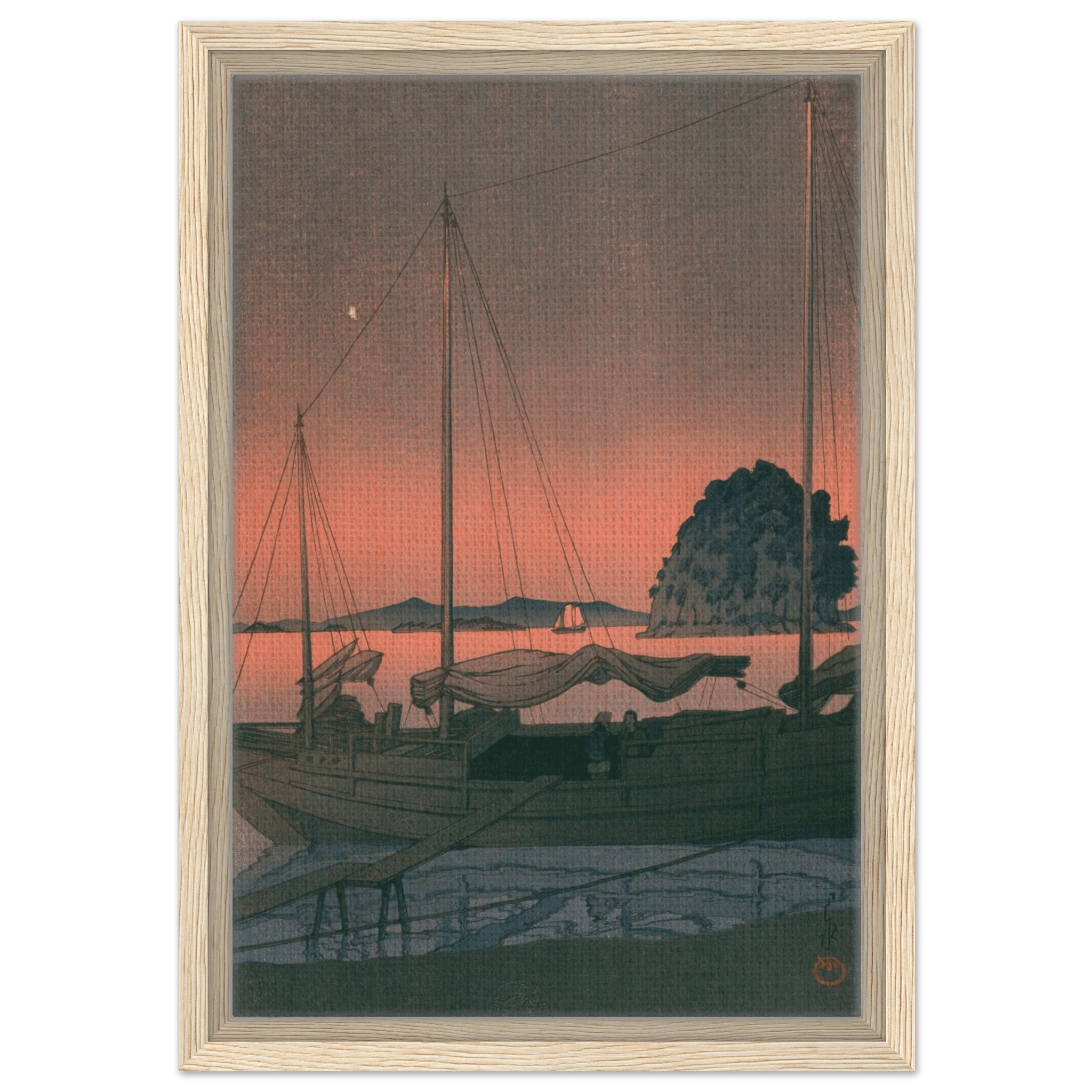 Boote im Abendrot - Signature Collection - HINORI