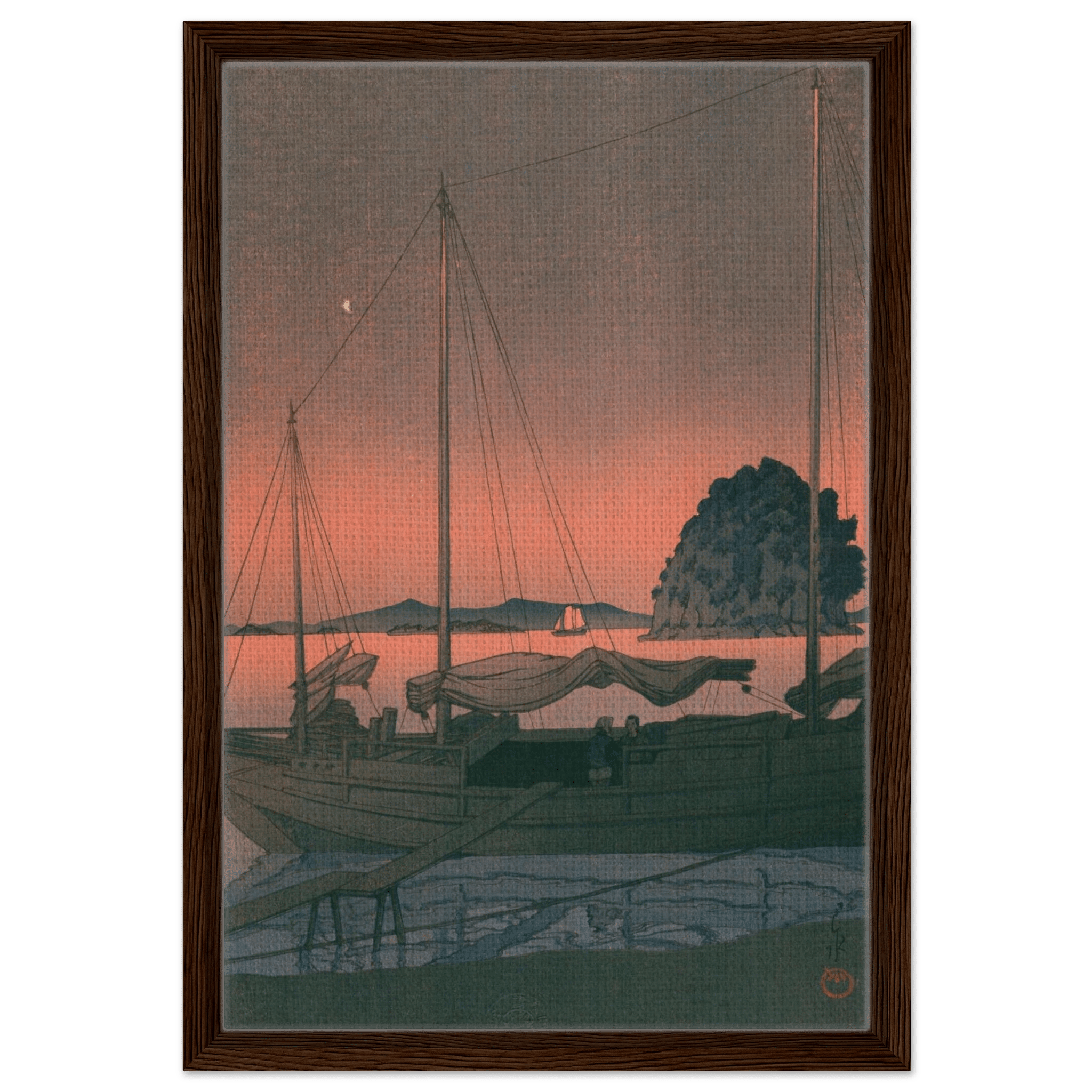 Boote im Abendrot - Signature Collection - HINORI