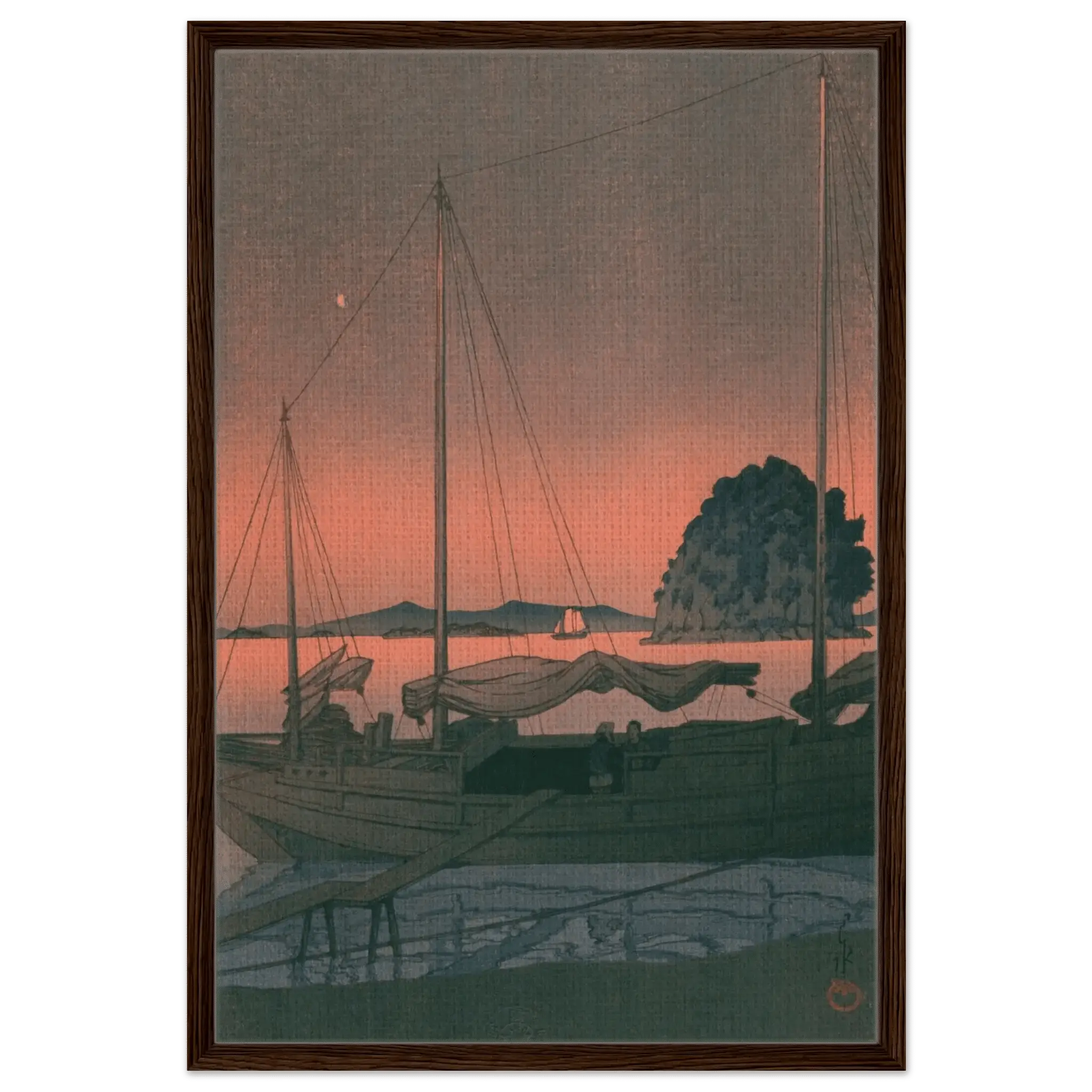 Boote im Abendrot - Signature Collection - HINORI