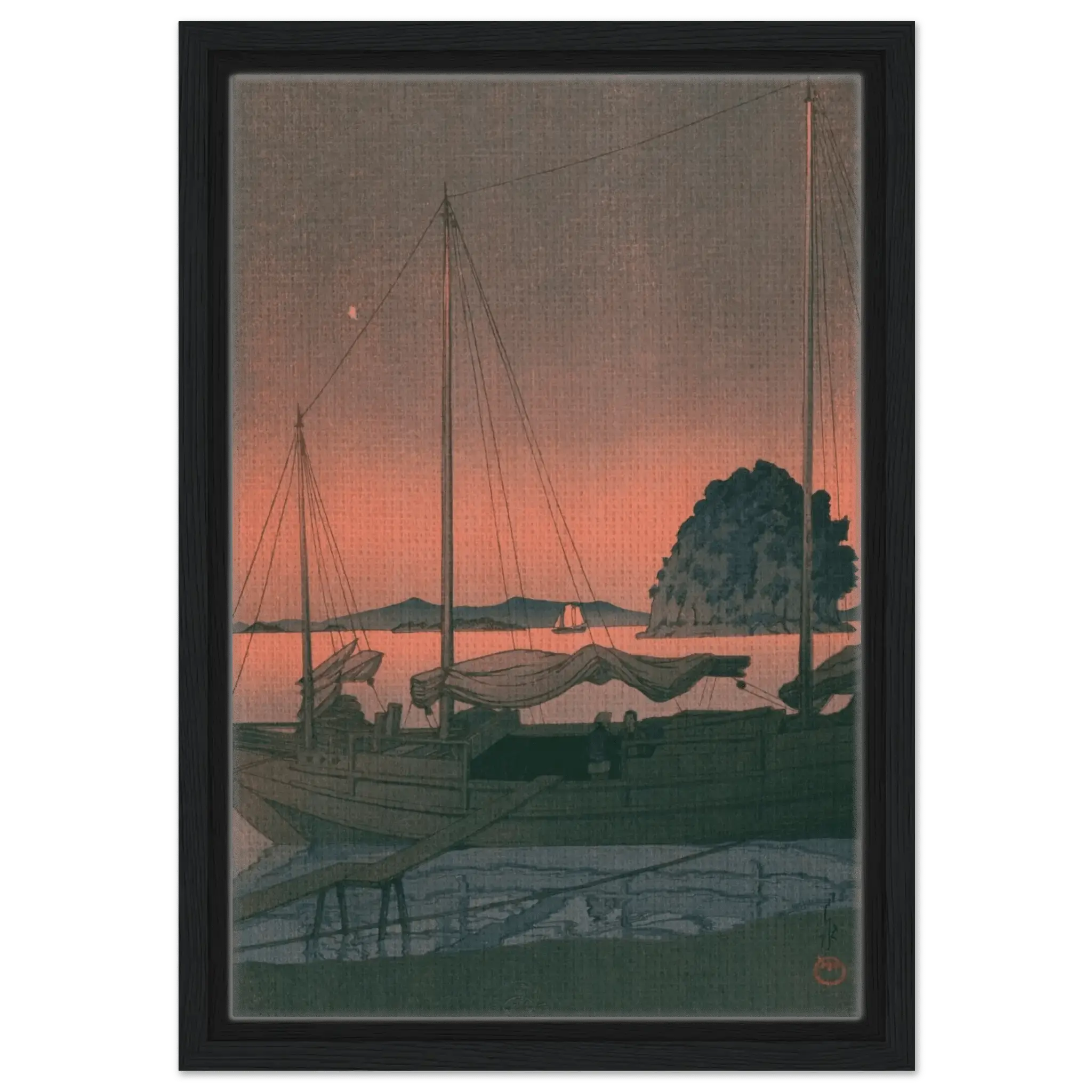 Boote im Abendrot - Signature Collection - HINORI