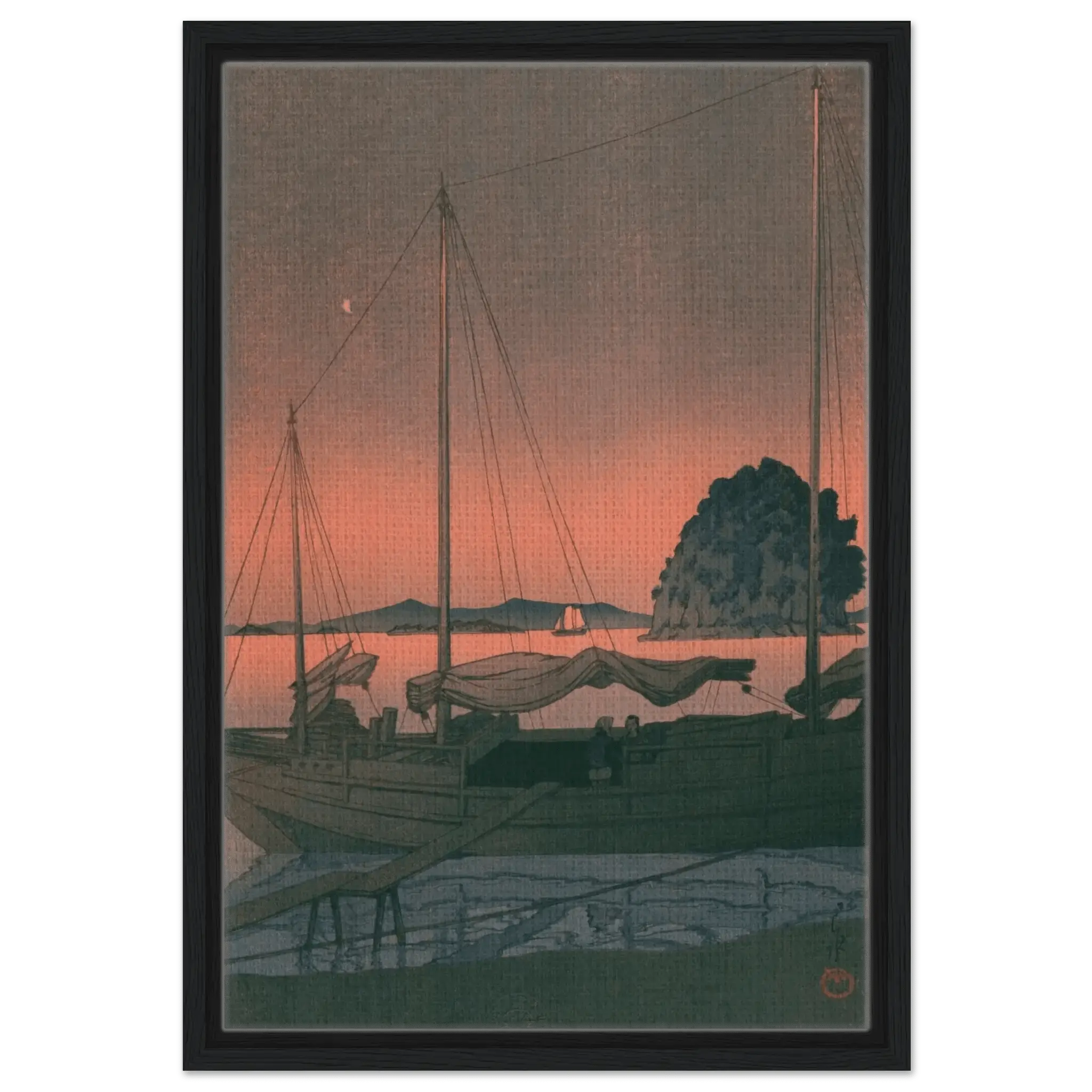 Boote im Abendrot - Signature Collection - HINORI