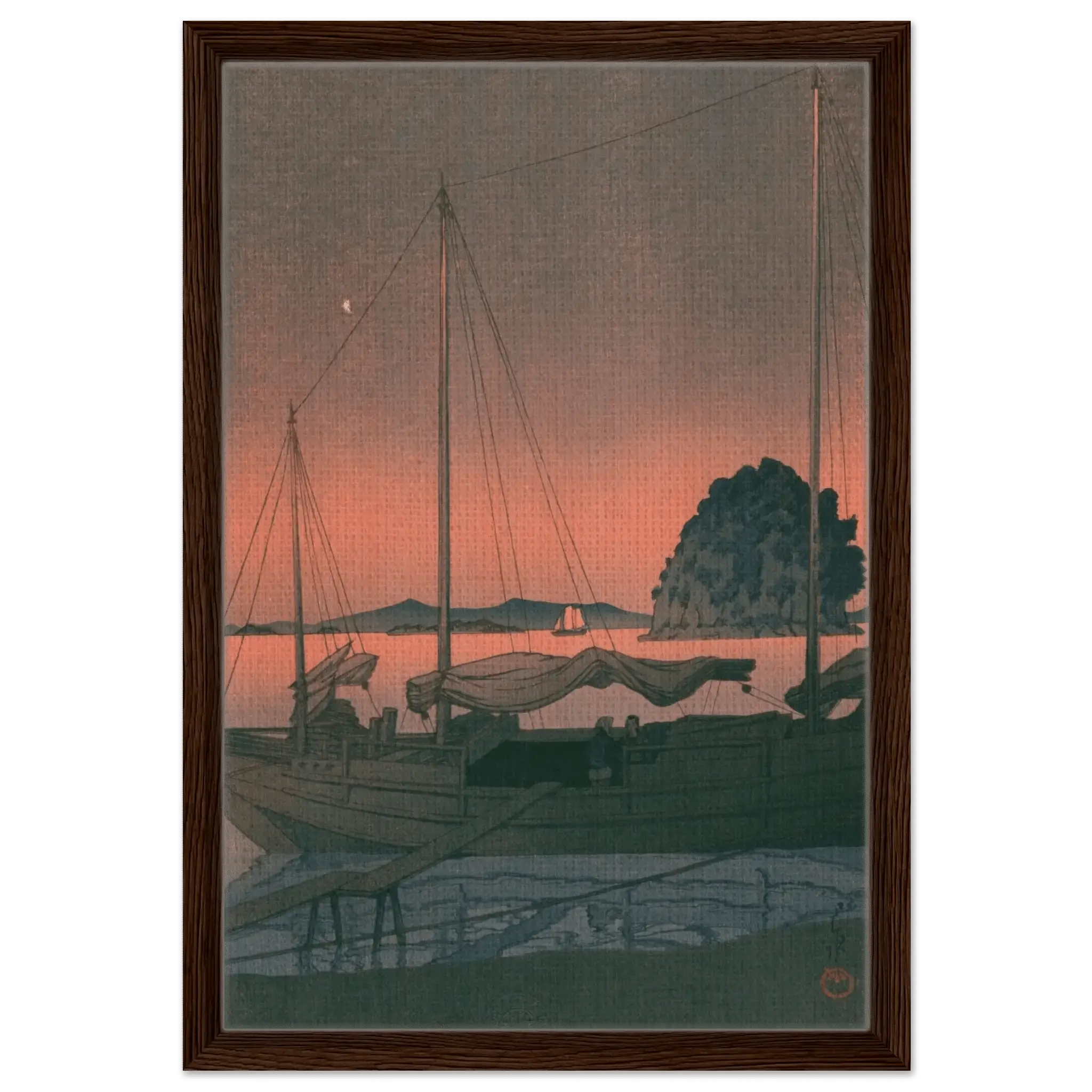 Boote im Abendrot - Signature Collection - HINORI