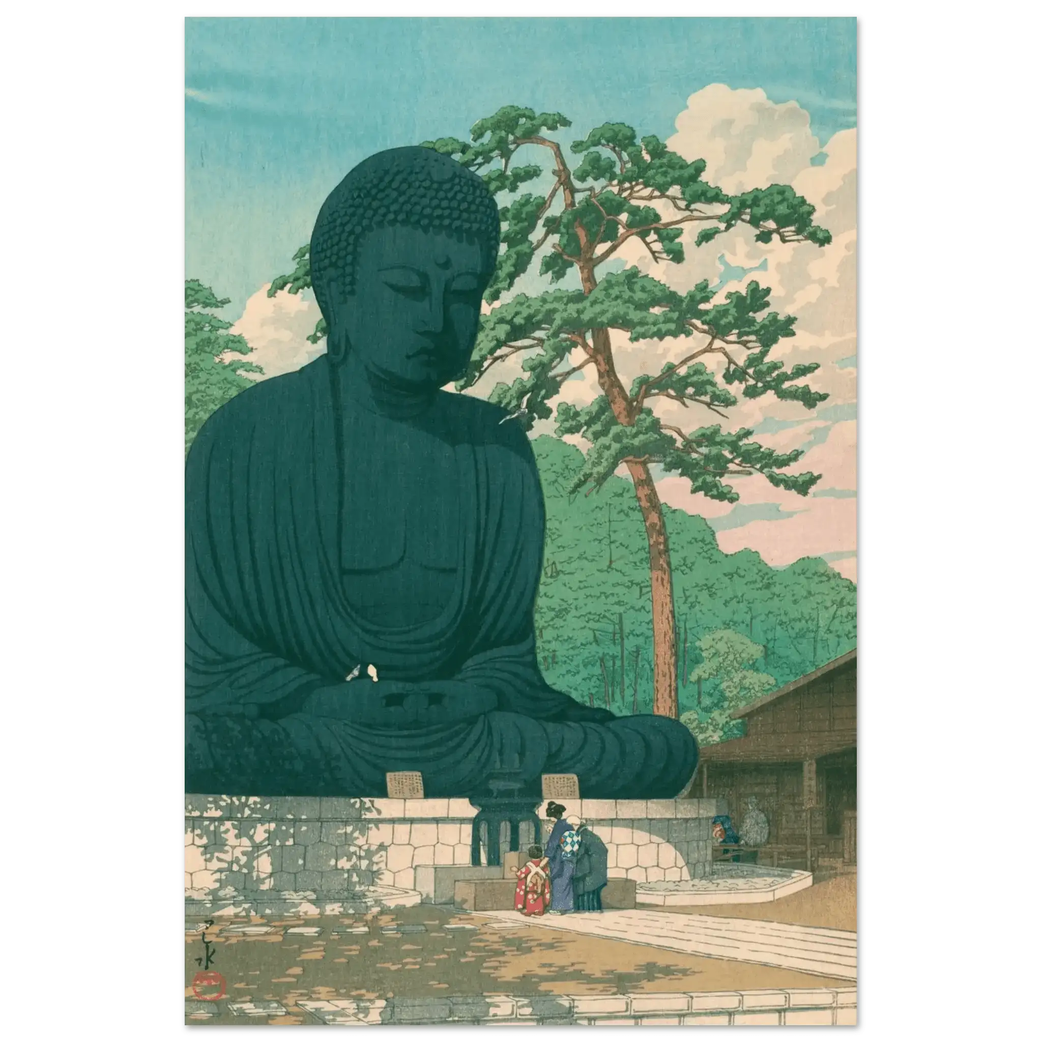 Der Große Buddha von Kamakura - Fine Art Prints - HINORI