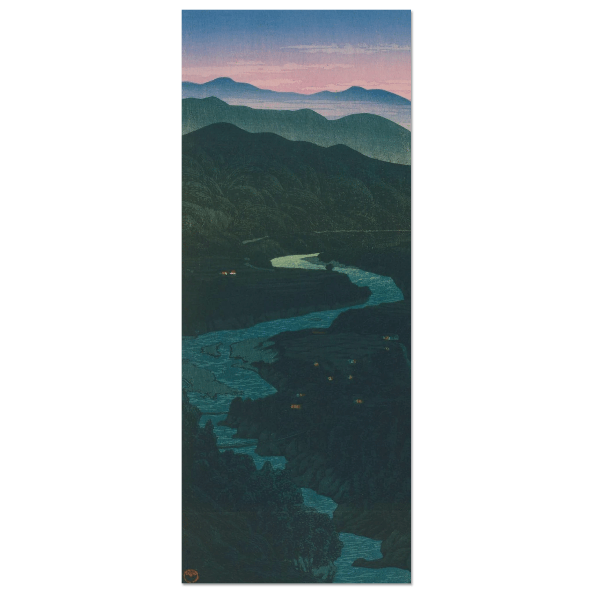 Der Ioridani - Pass in Etchū - Fine Art Prints - HINORI