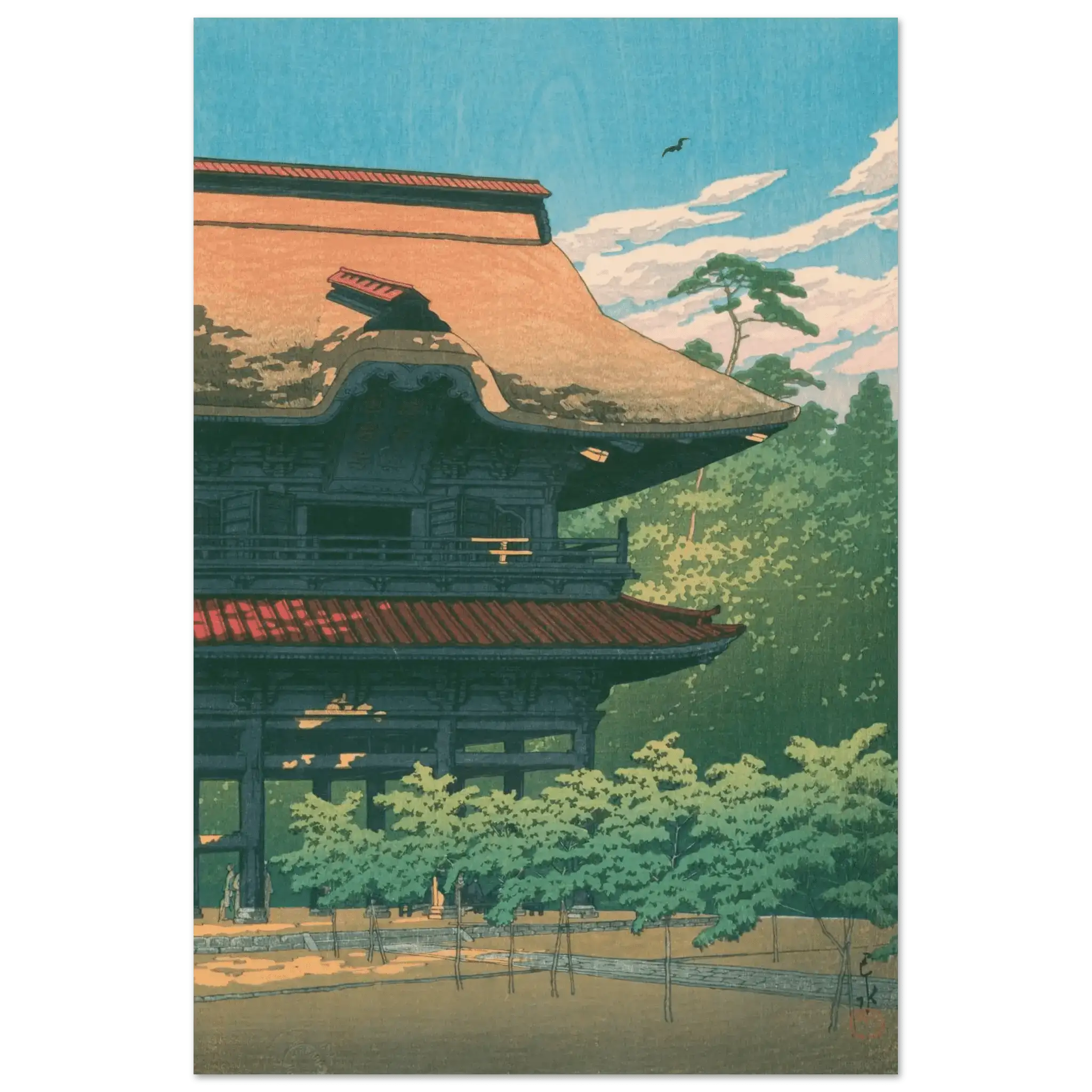 Der Kenchō - ji - Tempel in Kamakura - Fine Art Prints - HINORI