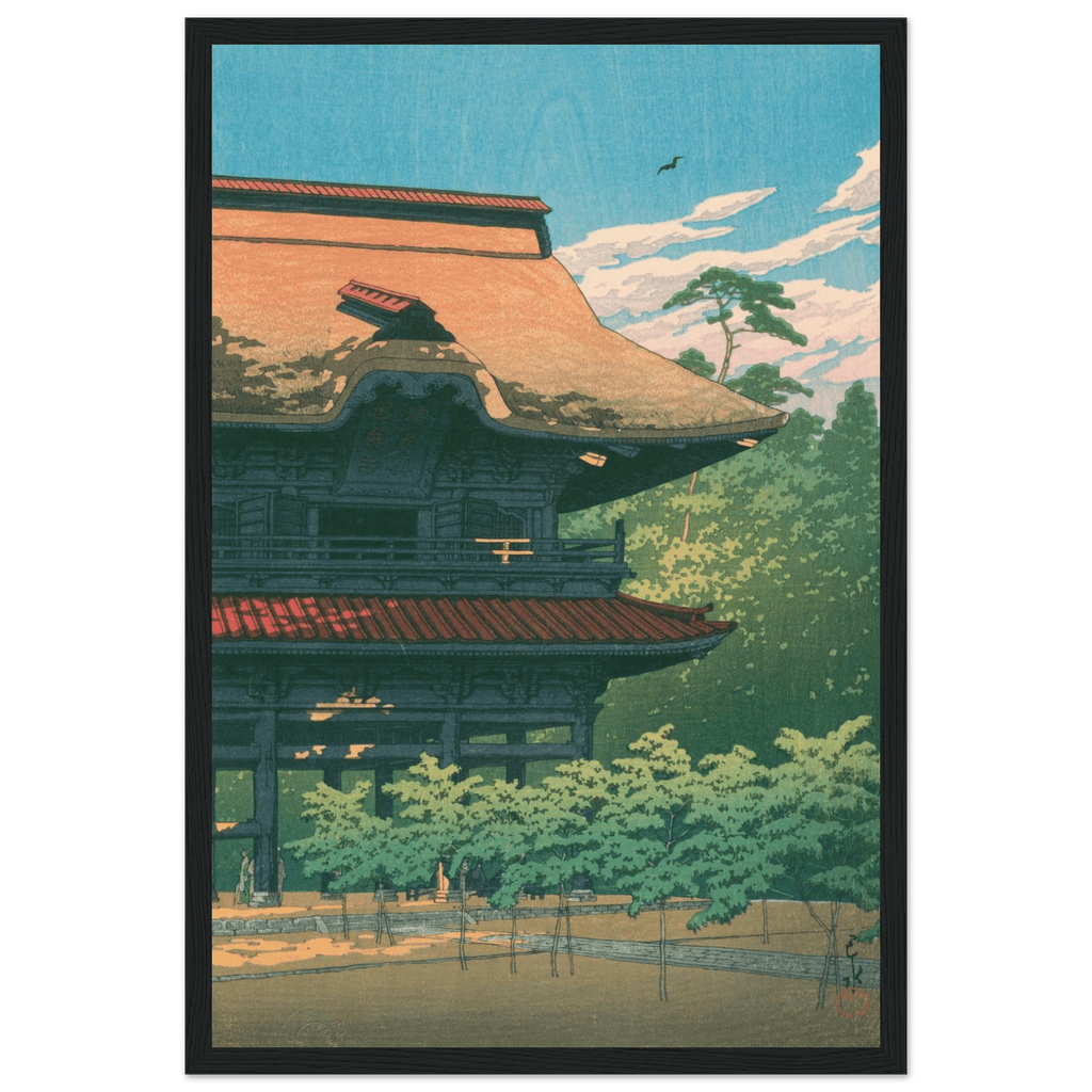 Der Kenchō - ji - Tempel in Kamakura - Gerahmte Eleganz - HINORI
