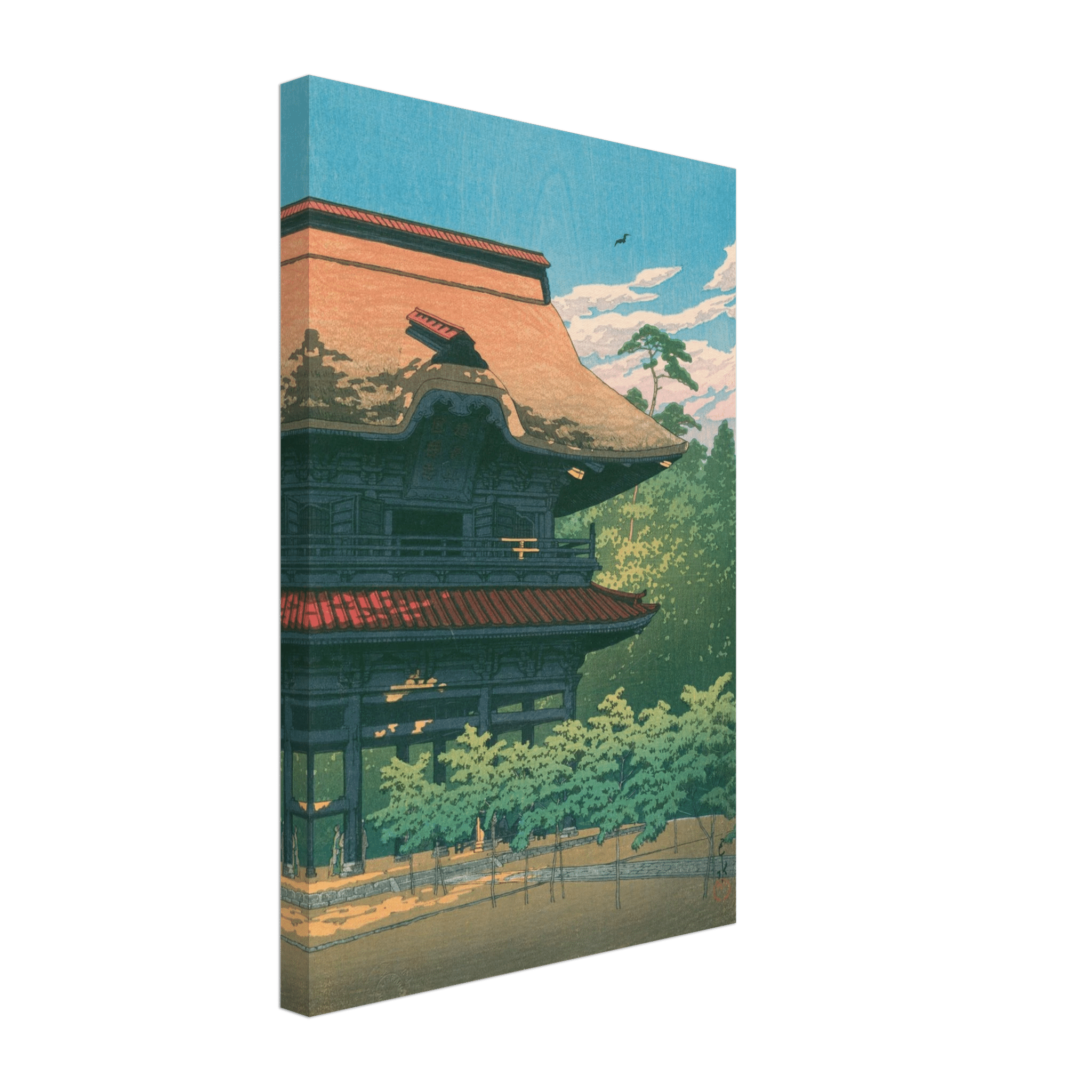 Der Kenchō - ji - Tempel in Kamakura - Leinwand Edition - HINORI