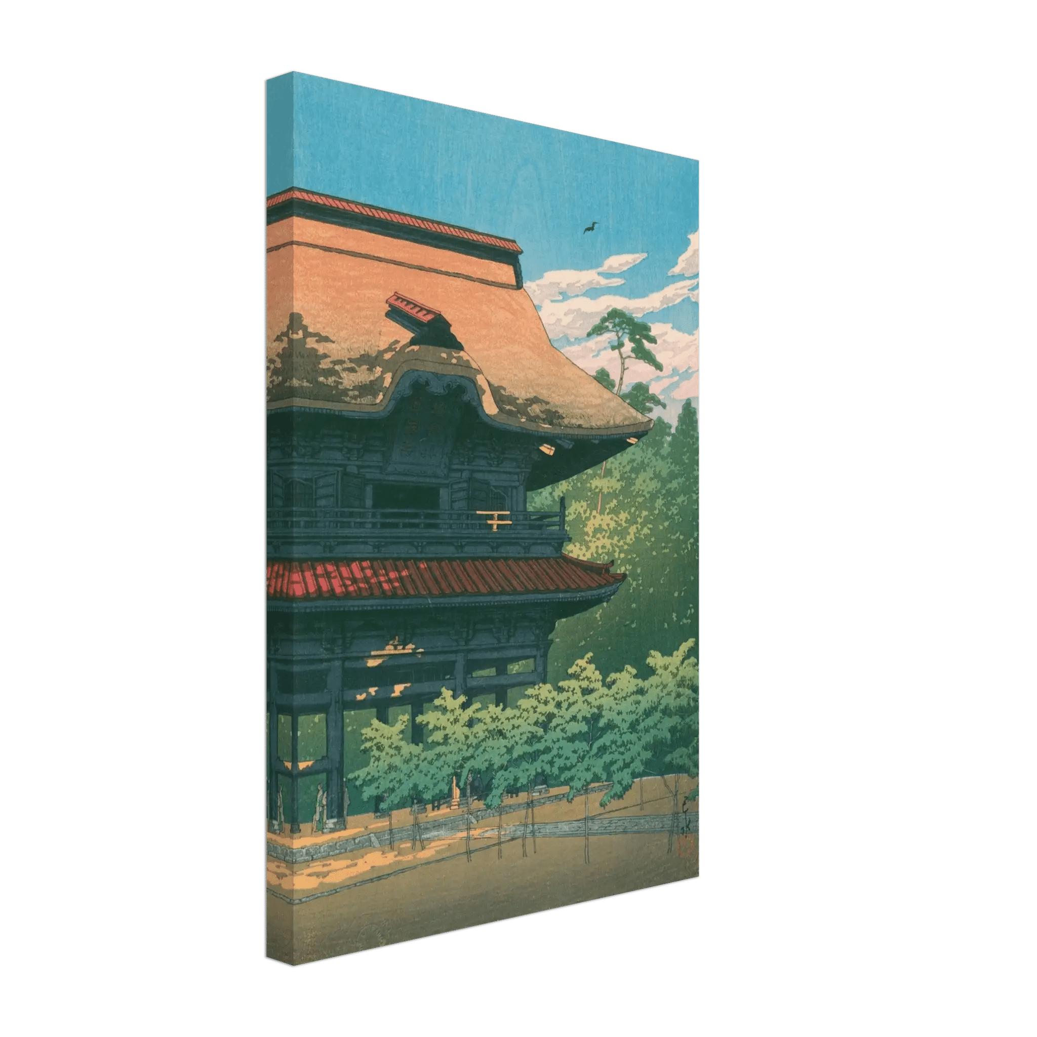 Der Kenchō - ji - Tempel in Kamakura - Leinwand Edition - HINORI