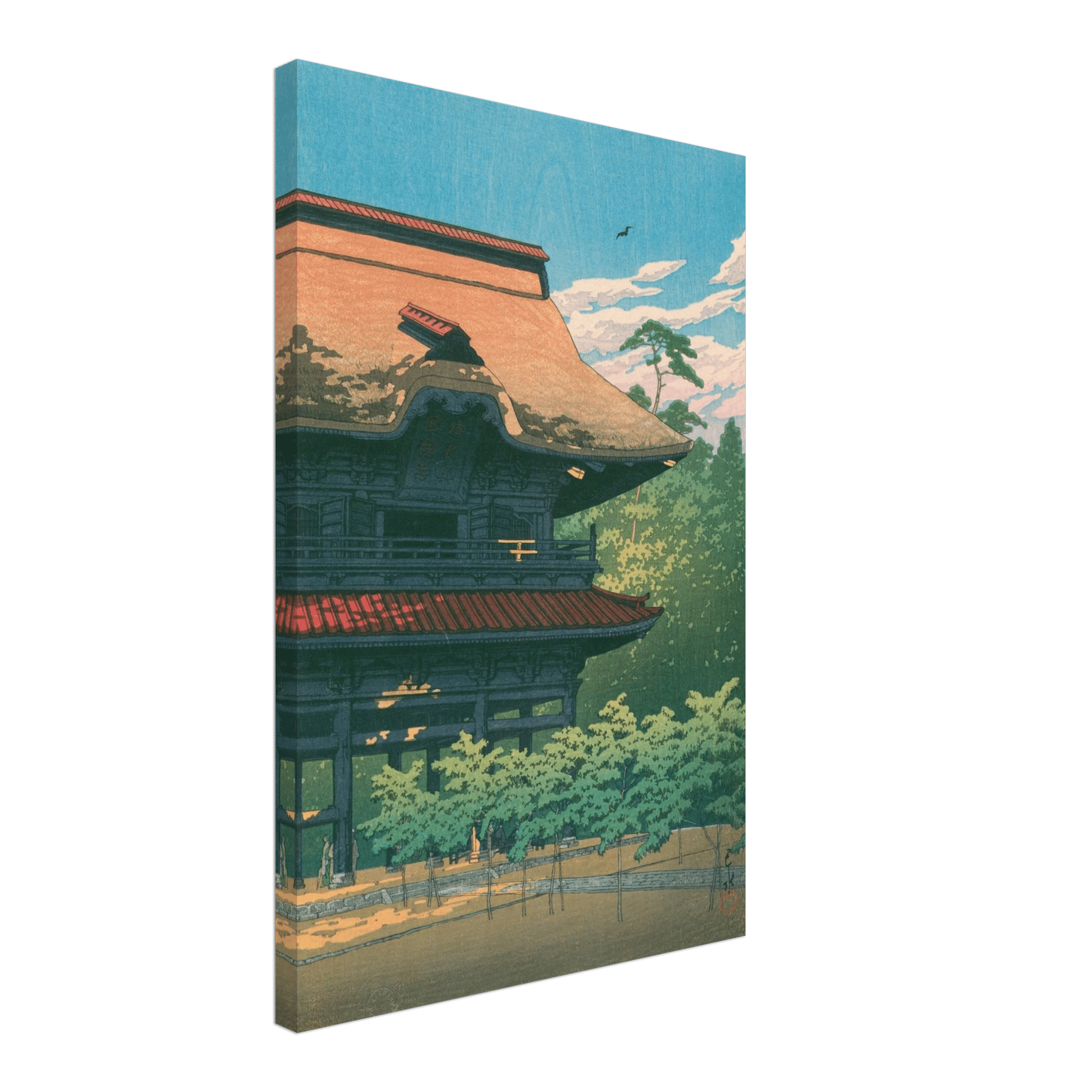 Der Kenchō - ji - Tempel in Kamakura - Leinwand Edition - HINORI