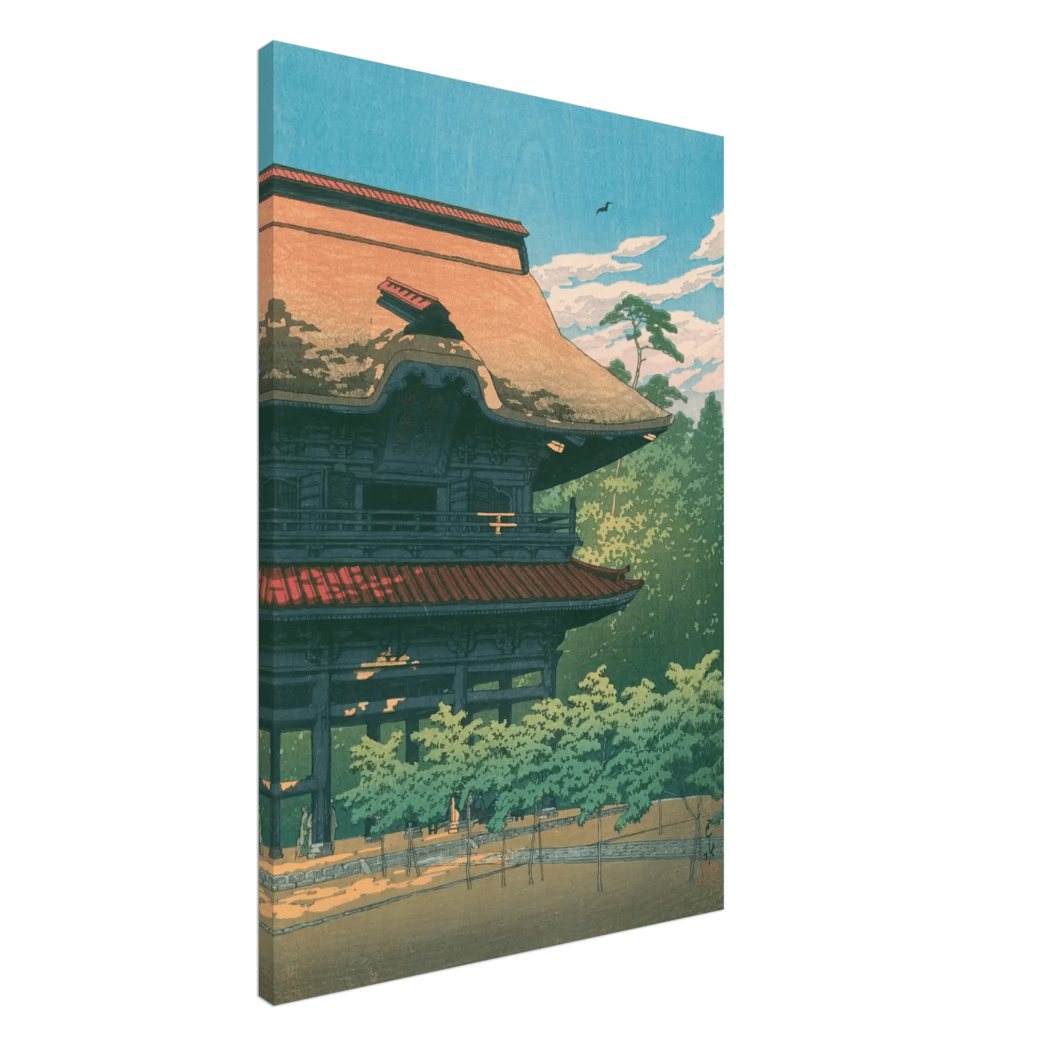 Der Kenchō - ji - Tempel in Kamakura - Leinwand Edition - HINORI