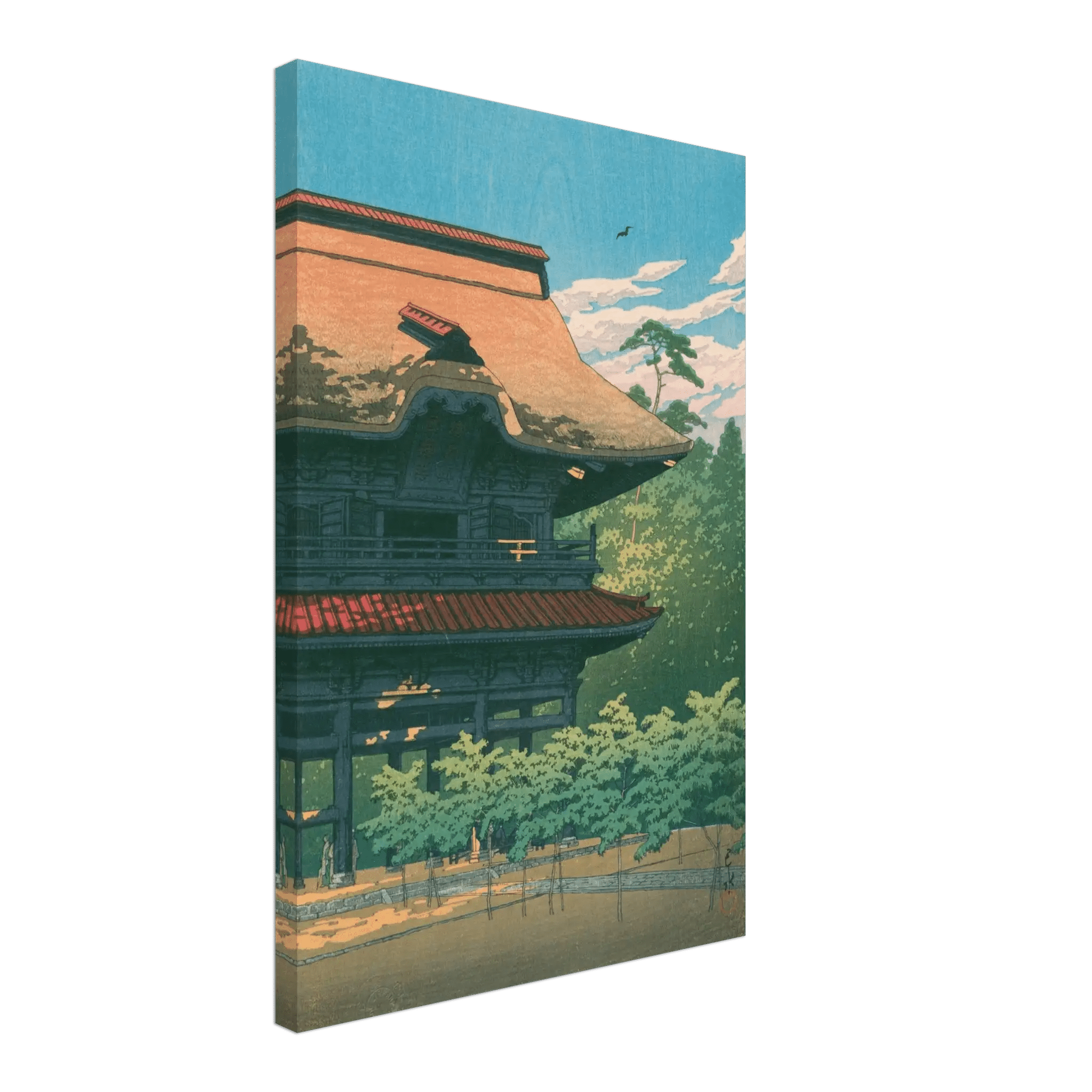 Der Kenchō - ji - Tempel in Kamakura - Leinwand Edition - HINORI