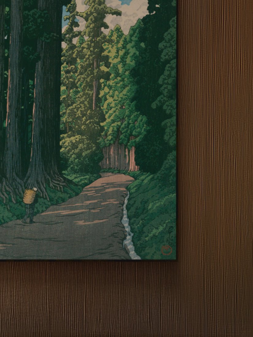 Der Nikkō - Kaidō - Gerahmte Eleganz - HINORI