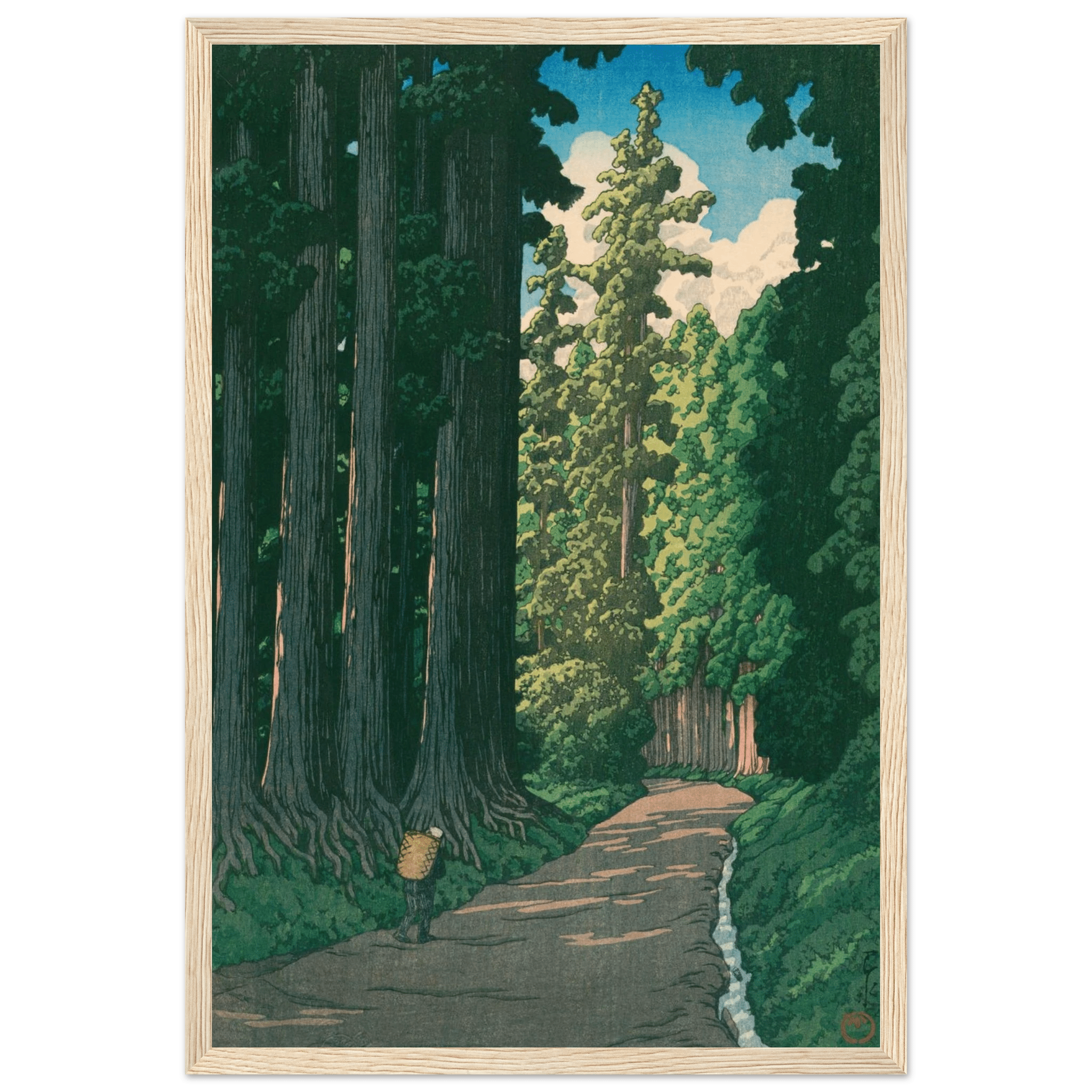 Der Nikkō - Kaidō - Gerahmte Eleganz - HINORI