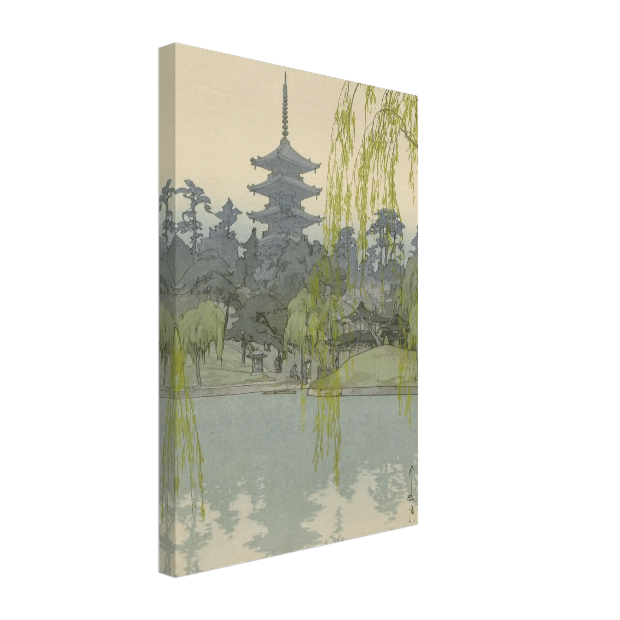 Der Sarusawa - Teich - Leinwand Edition - HINORI