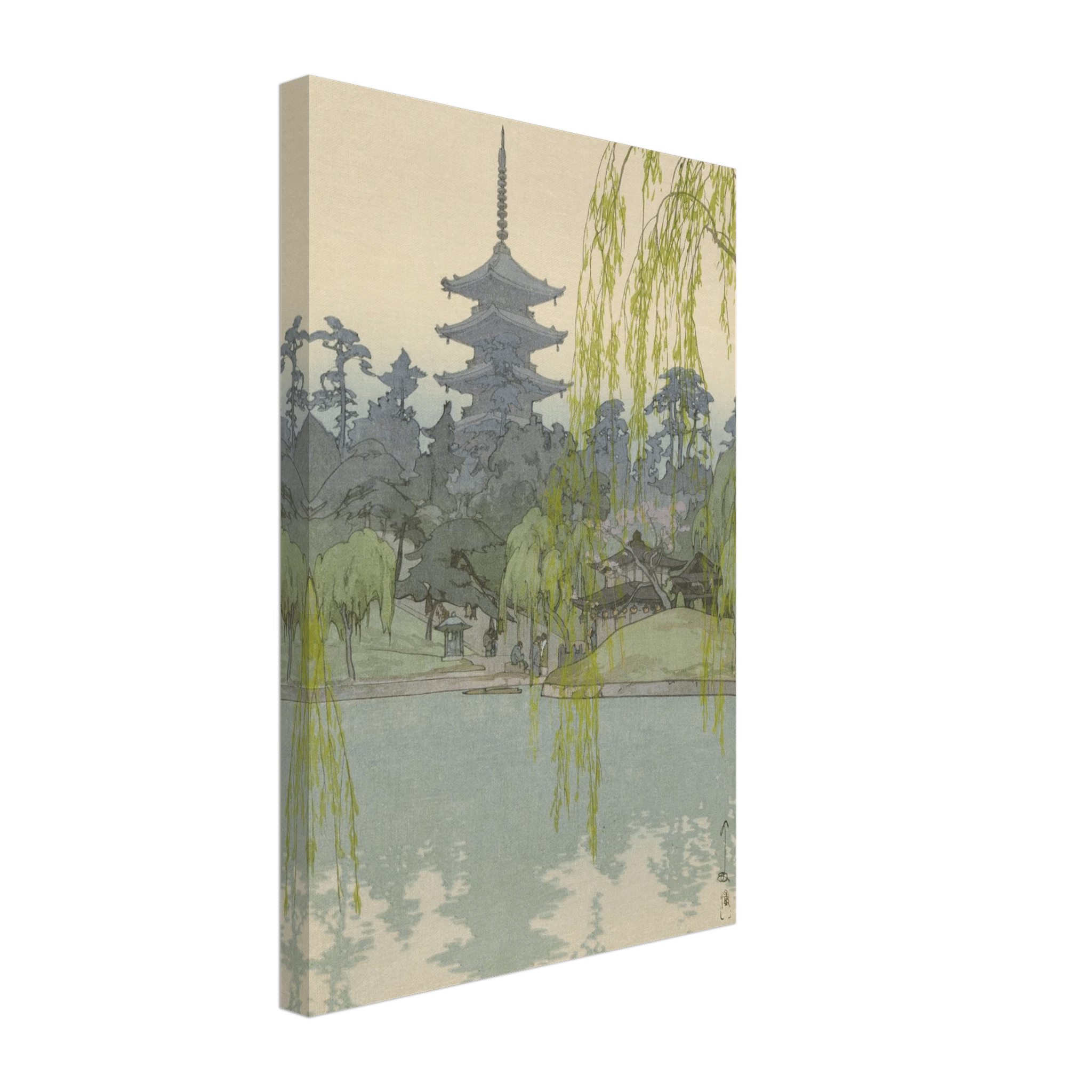 Der Sarusawa - Teich - Leinwand Edition - HINORI